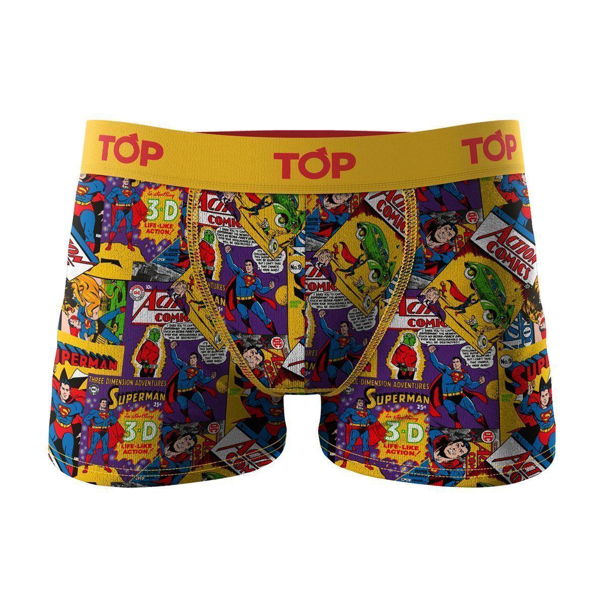 Bóxer Niño Algodón Pack 4 Superman C3 Top-2