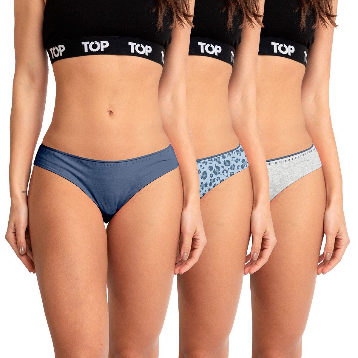 Calzón Culotte Algodón Pack 3 C9 Top-0