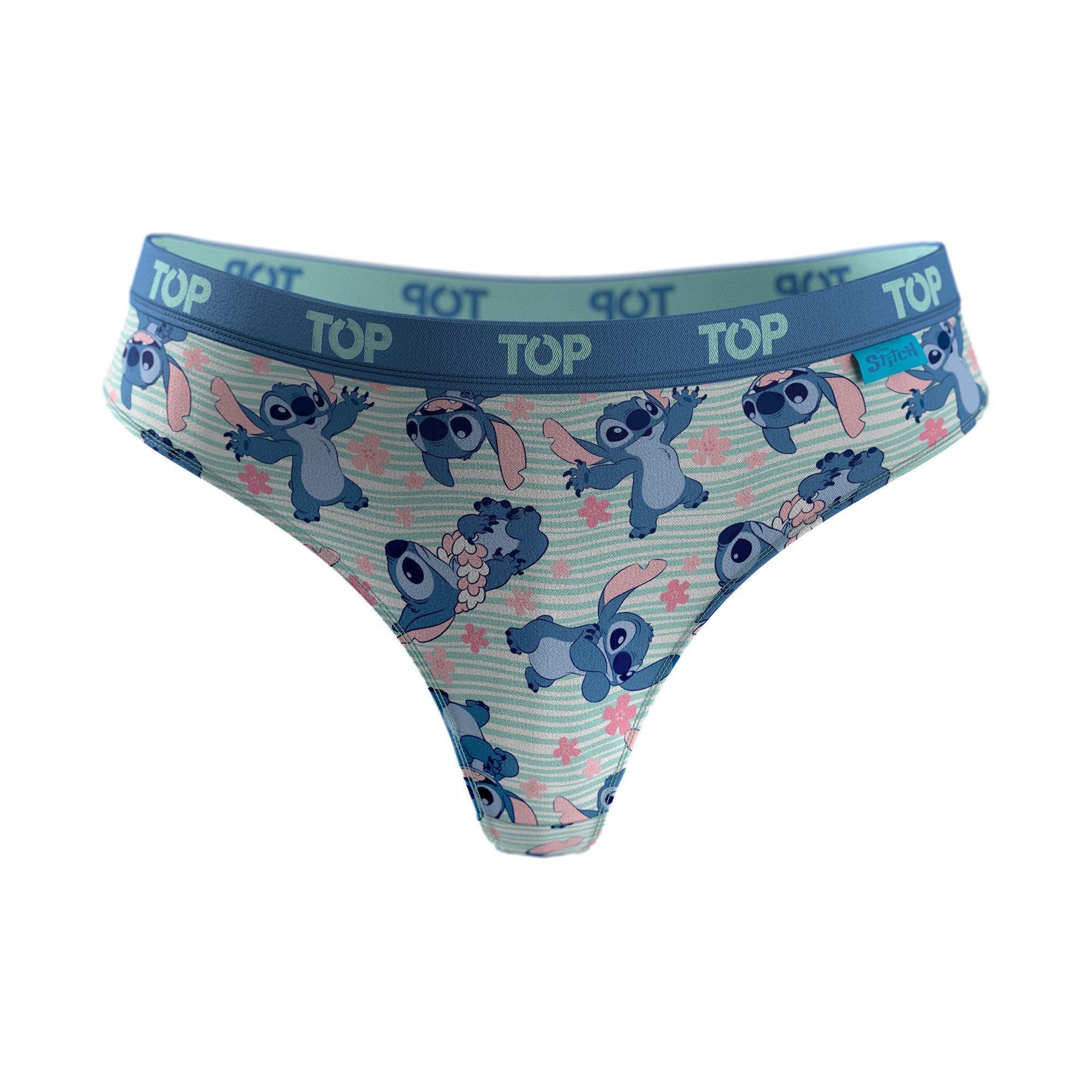 Calzón Bikini Algodón Pack 3 Stitch C1 TOP-5