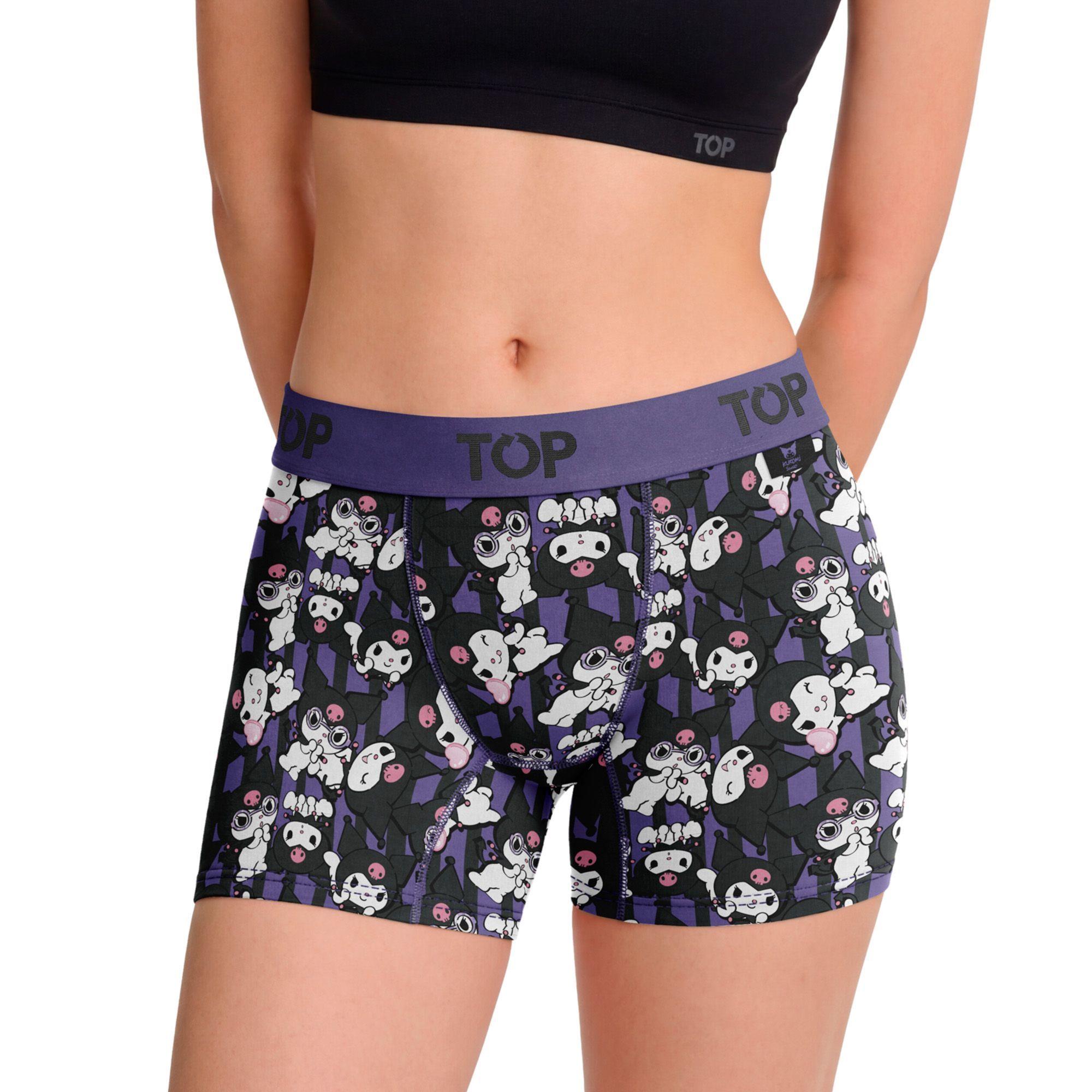 Bóxer Medio MUJER Algodón Pack 3 Kuromi C12 TOP-3