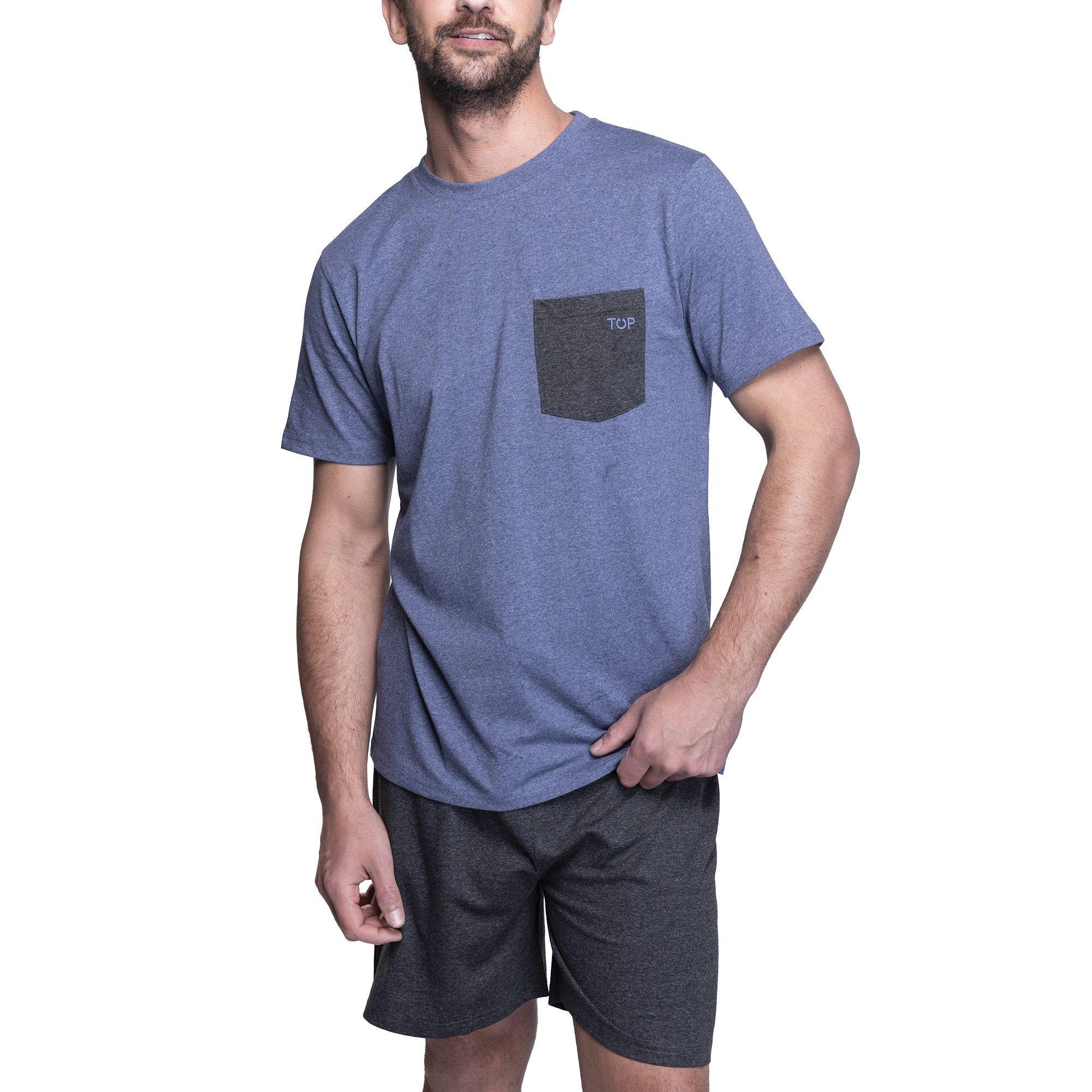 PIJAMA VERANO HOMBRE 2026 ALGODÓN C1 TOP-2