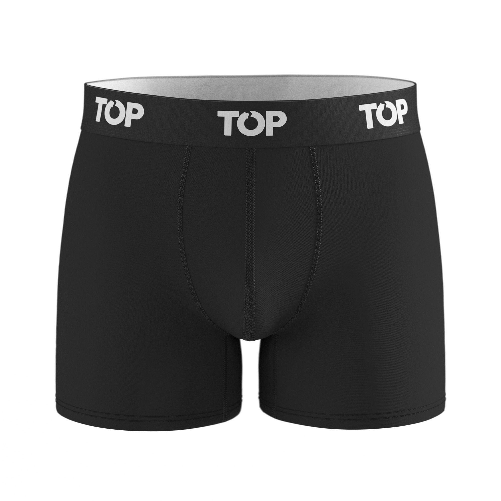 Bóxer Medio Algodón Color Pack 4 PK C20 TOP-2