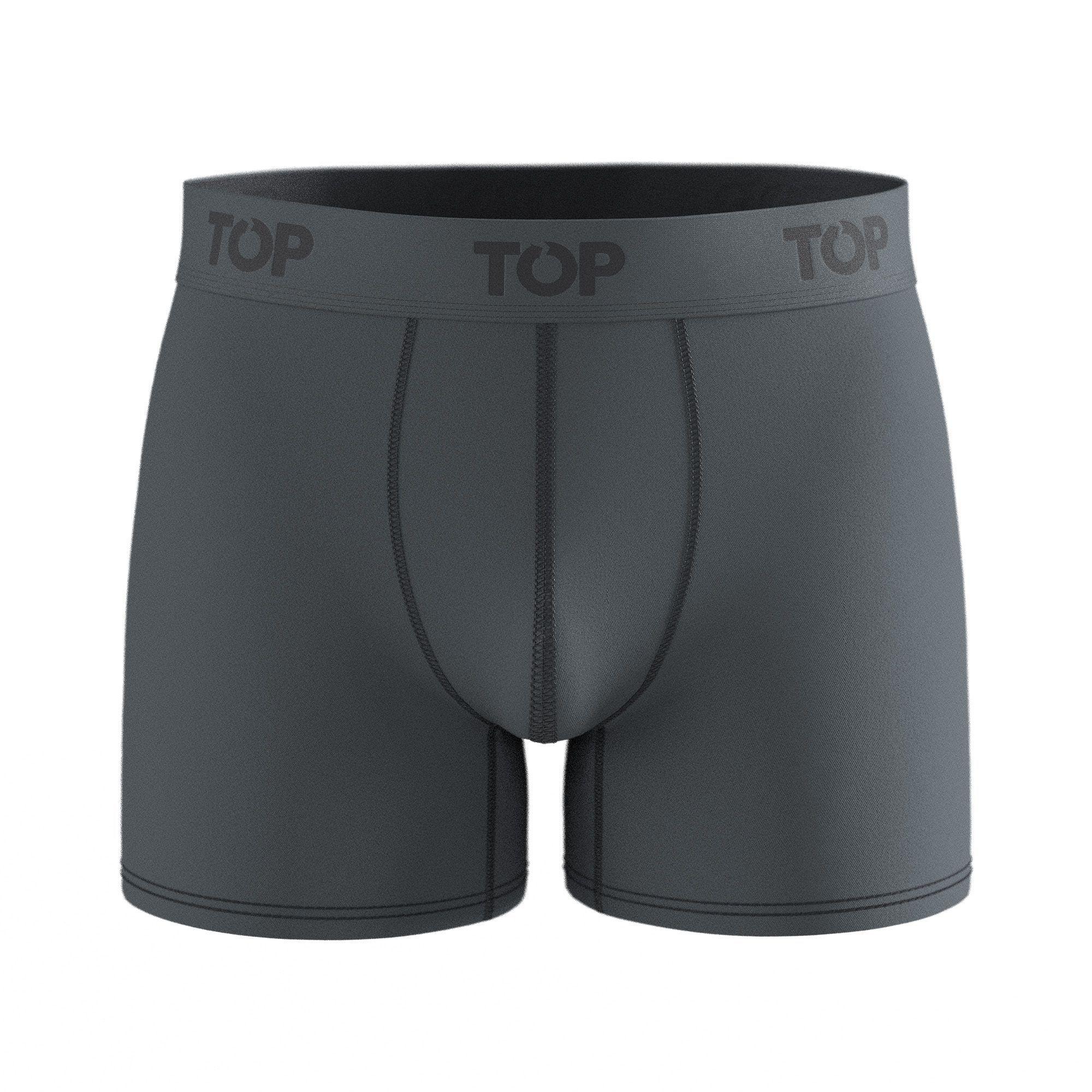 Bóxer Medio Algodón Color Pack 4 PK C20 TOP-3