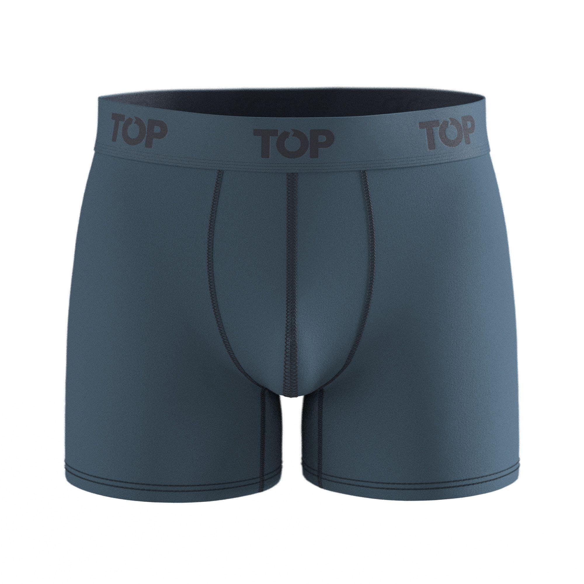 Bóxer Medio Algodón Color Pack 4 PK C20 TOP-4