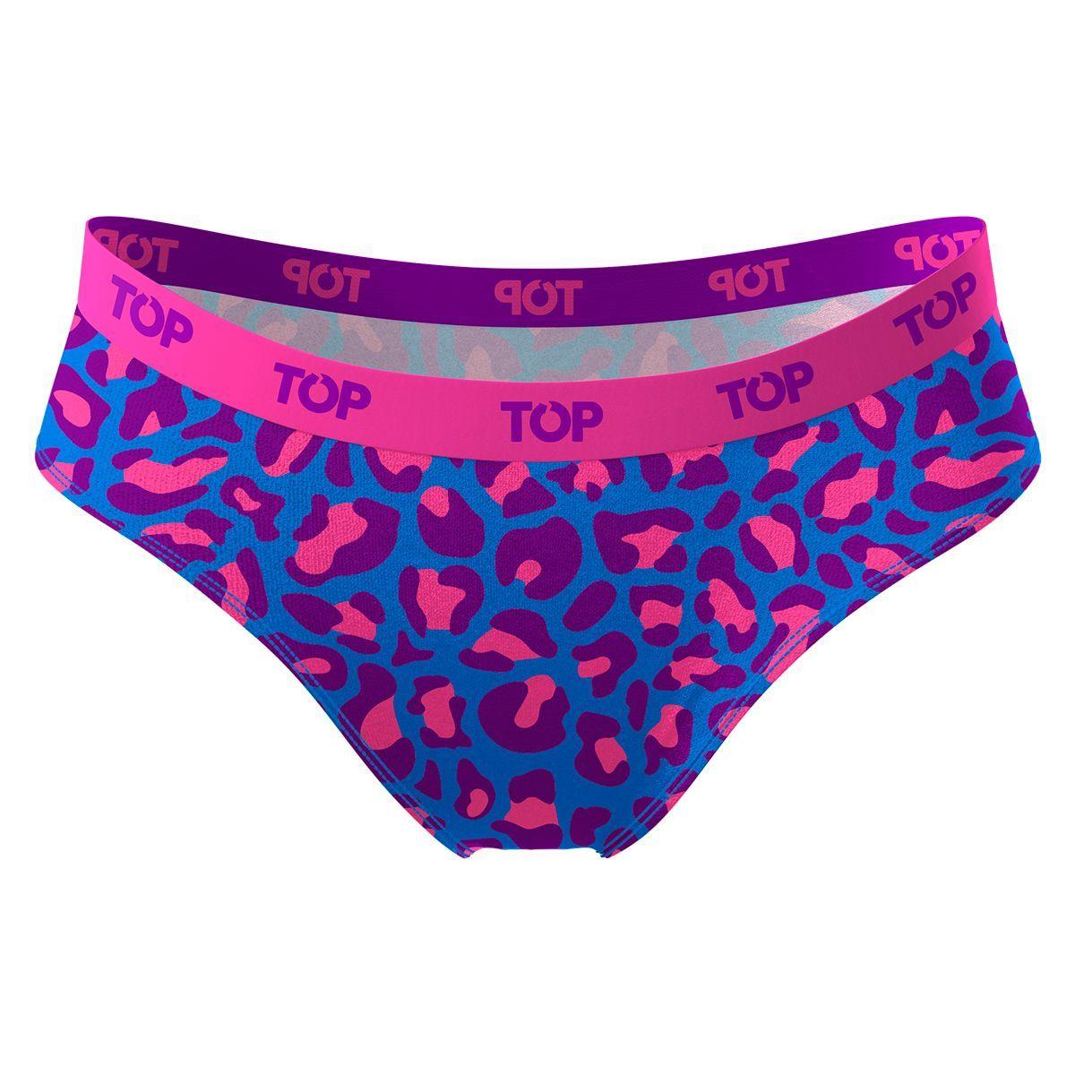 Calzón Bikini Algodón Pack 3 Neón C1 Top-3