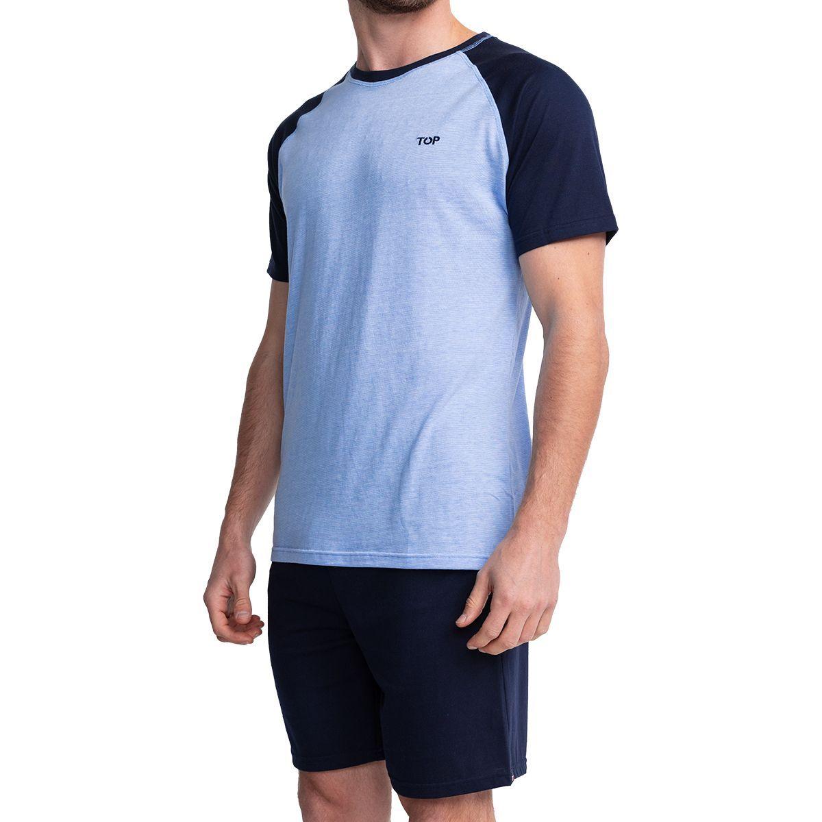 Pijama Hombre Verano Algodón C1 Top-2