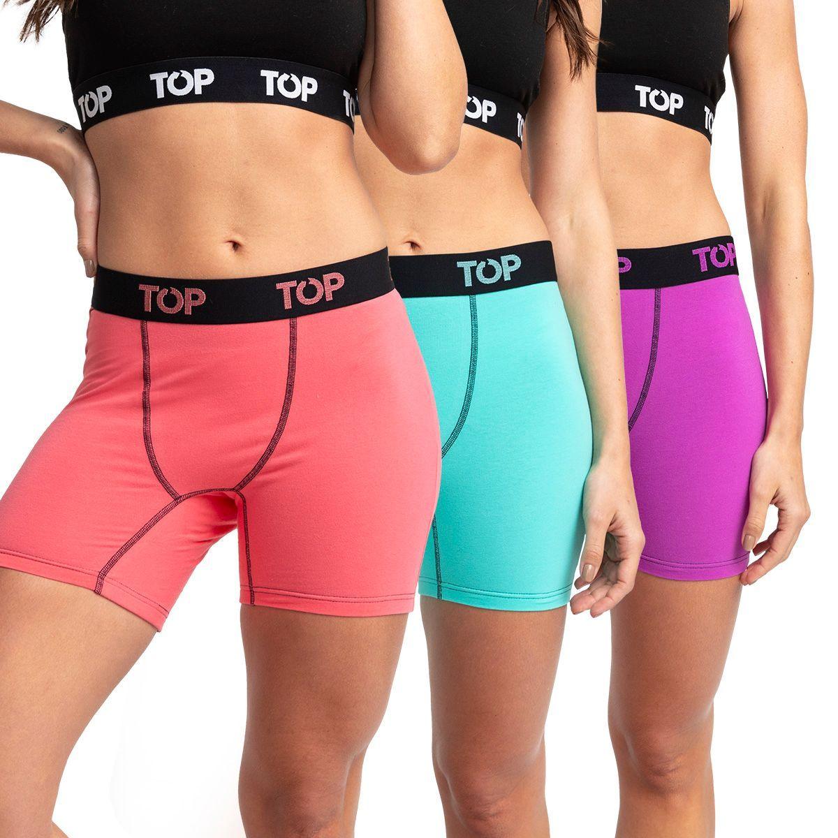 Bóxer Medio Modal MUJER Pack 3 C3 Top-0