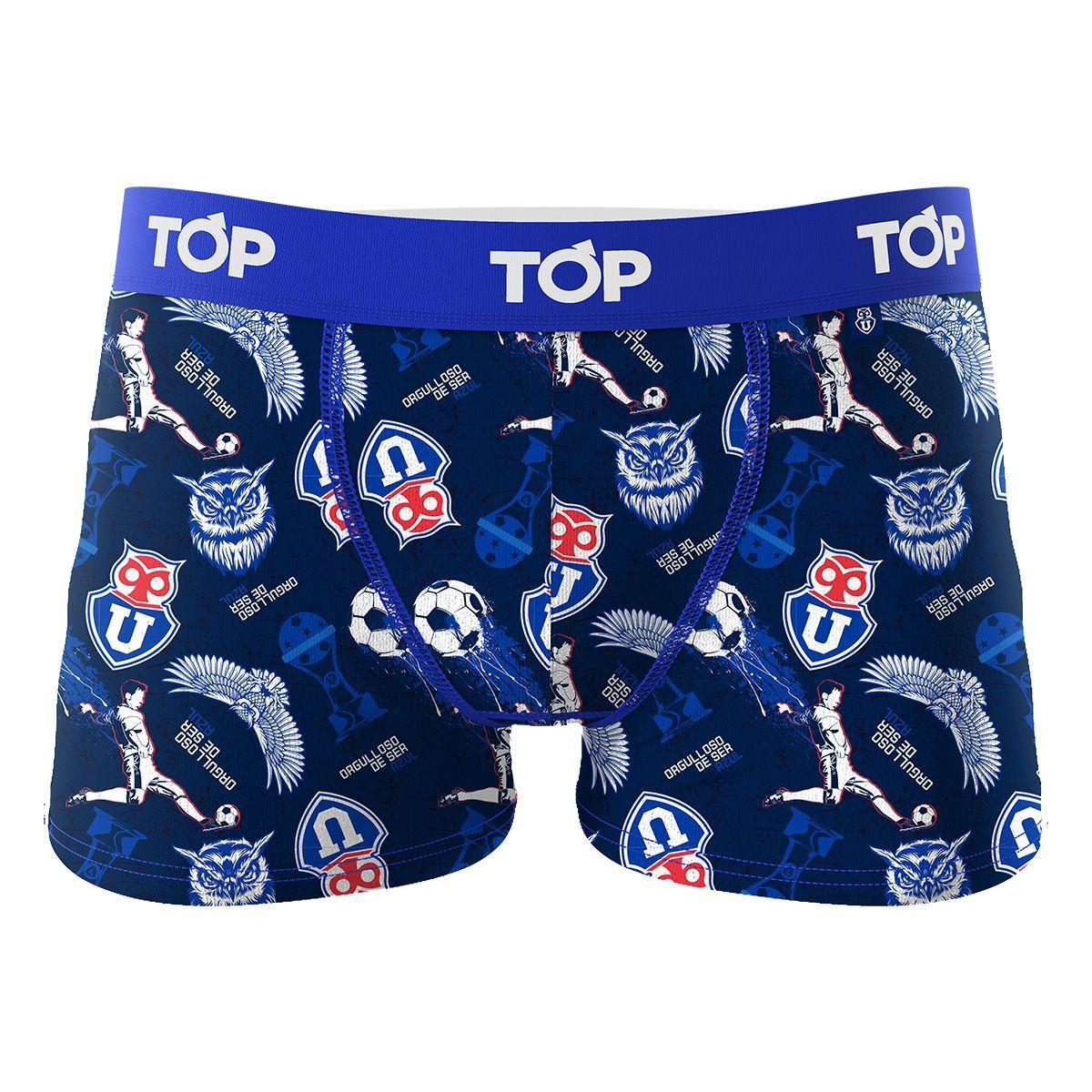 Bóxer Niño Algodón Universidad de Chile Pack 4 C4 Top-1
