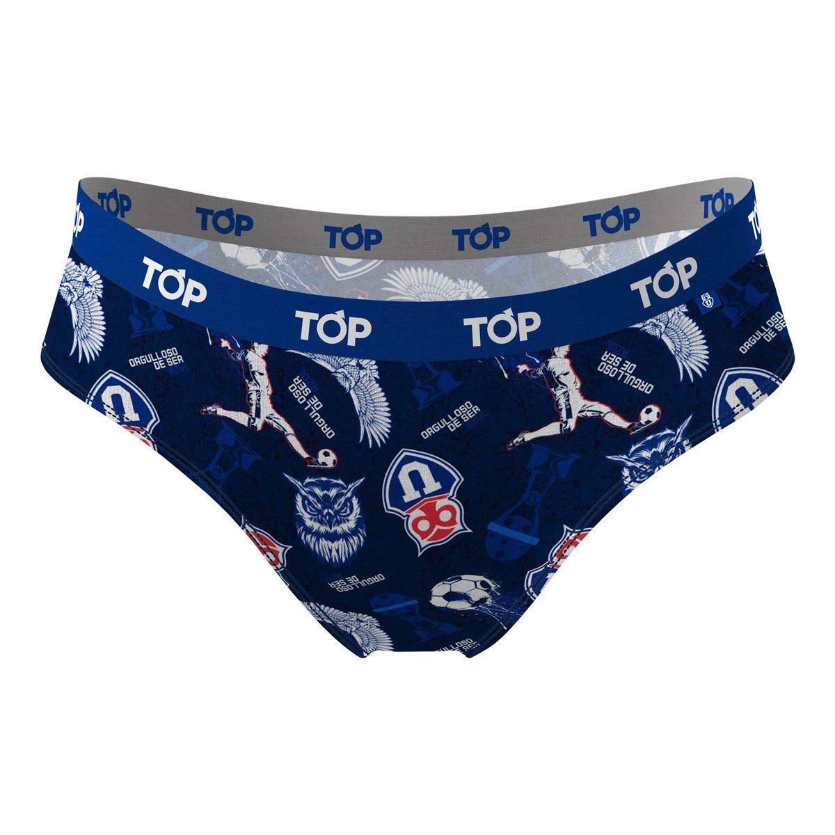 Bikinis Algodón Pack 3 Universidad de Chile C2 Top-1