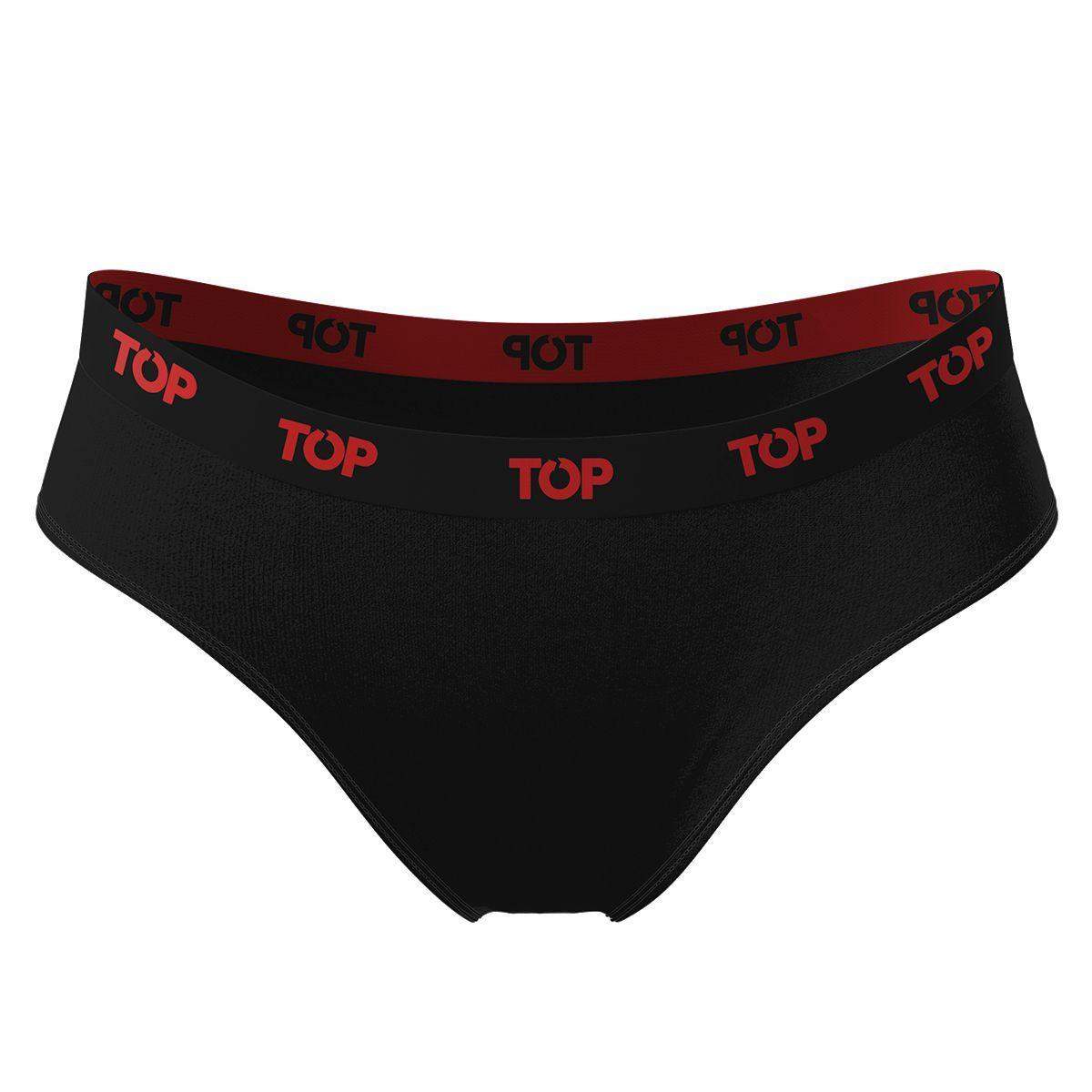 Calzón Bikini Algodón Pack 5 Neón C2 TOP-4