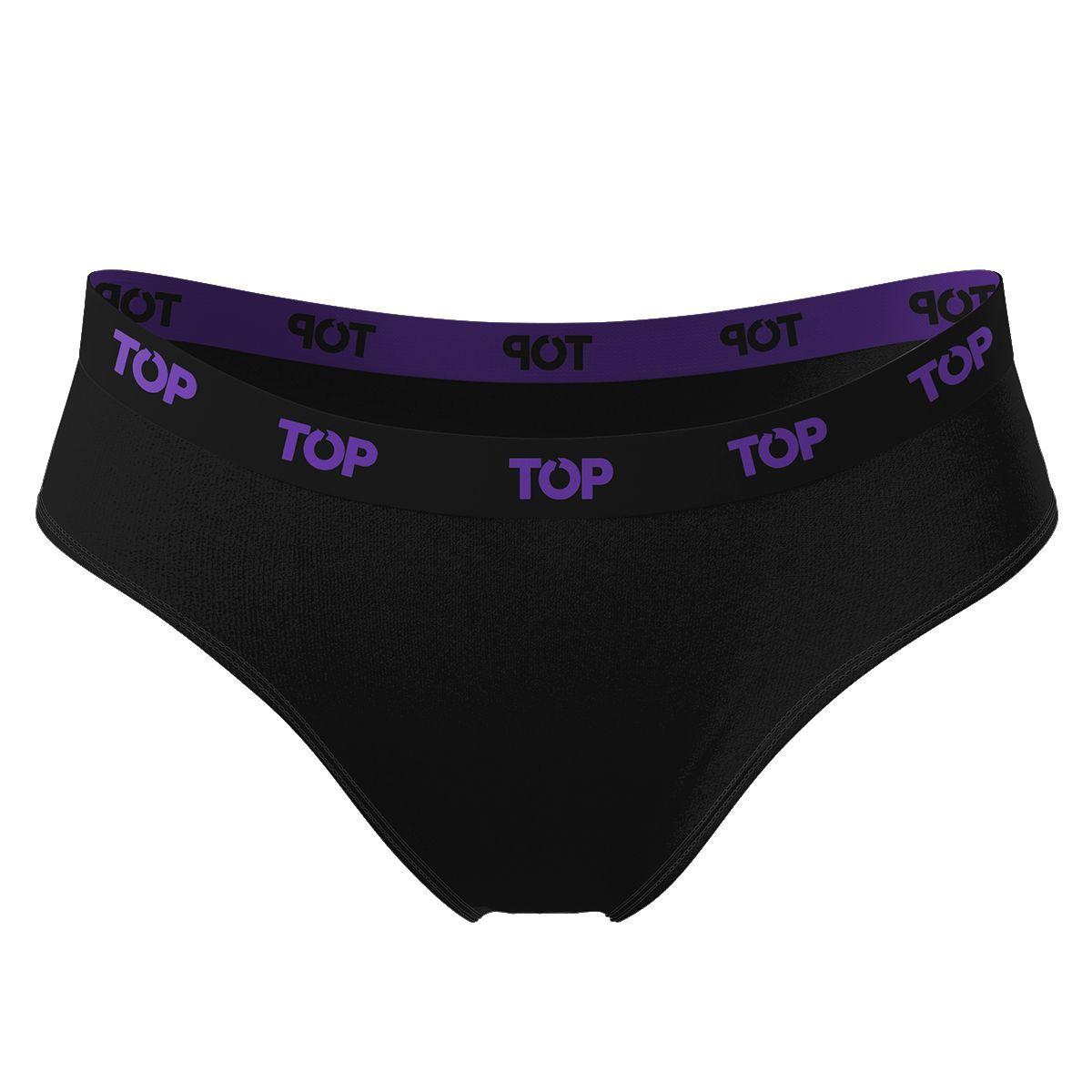 Calzón Bikini Algodón Pack 5 Neón C2 TOP-7