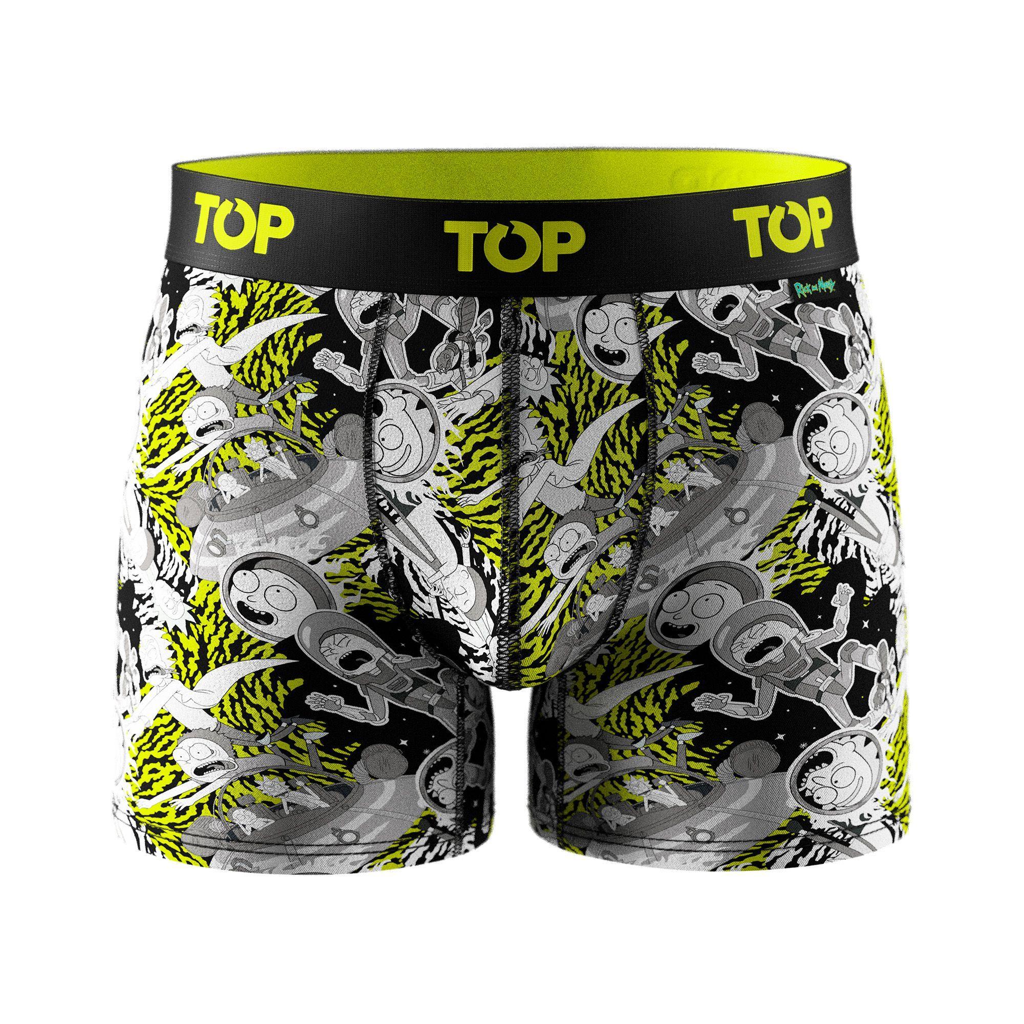 Bóxer Medio Algodón Pack 3 Rick and Morty C4 TOP-3
