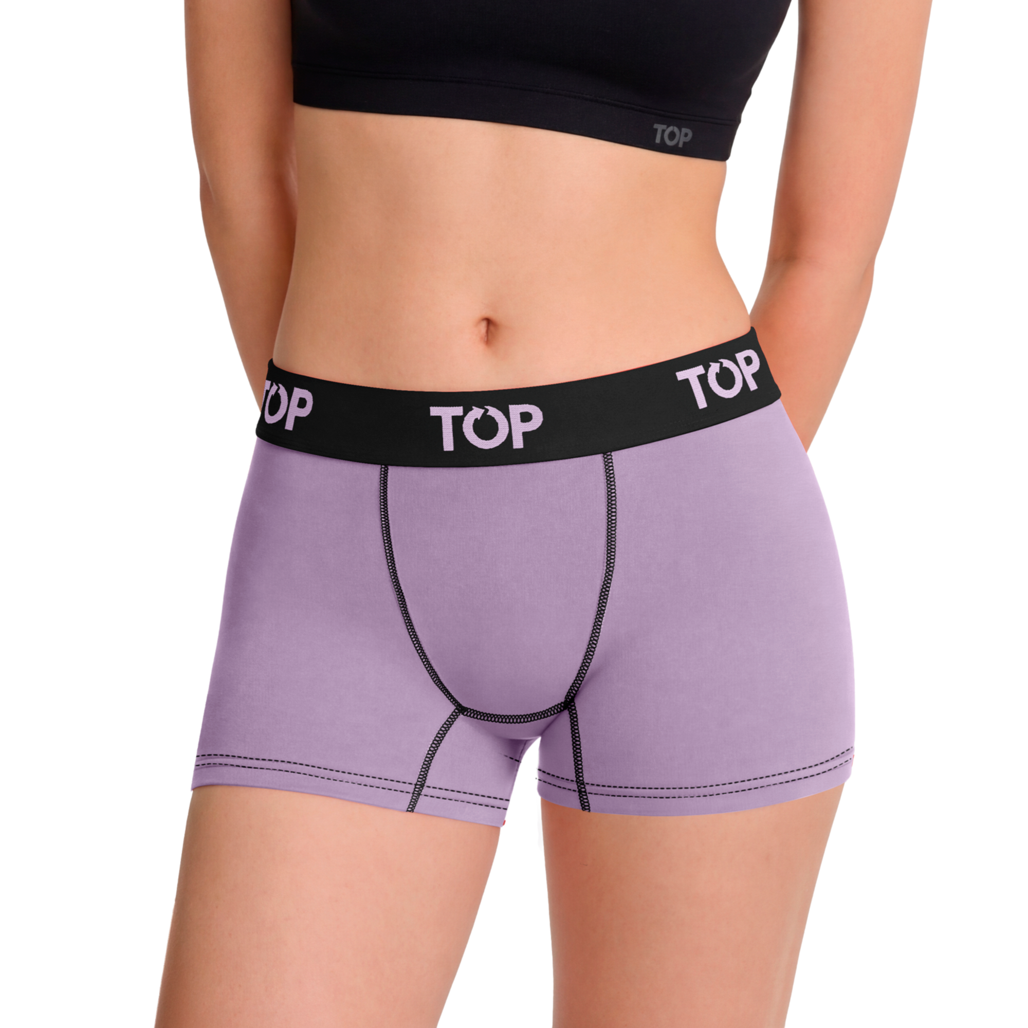 Bóxer Corto MUJER Algodón Pack 5 C2 Top-5