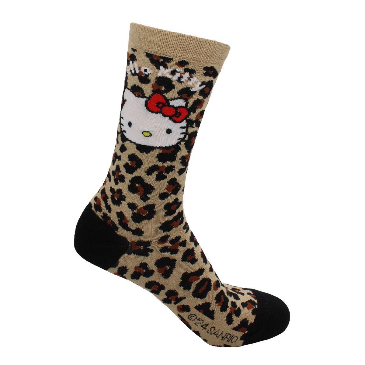 Calcetines Largos Mujer Algodón Pack 2 Hello Kitty C1 TOP-2