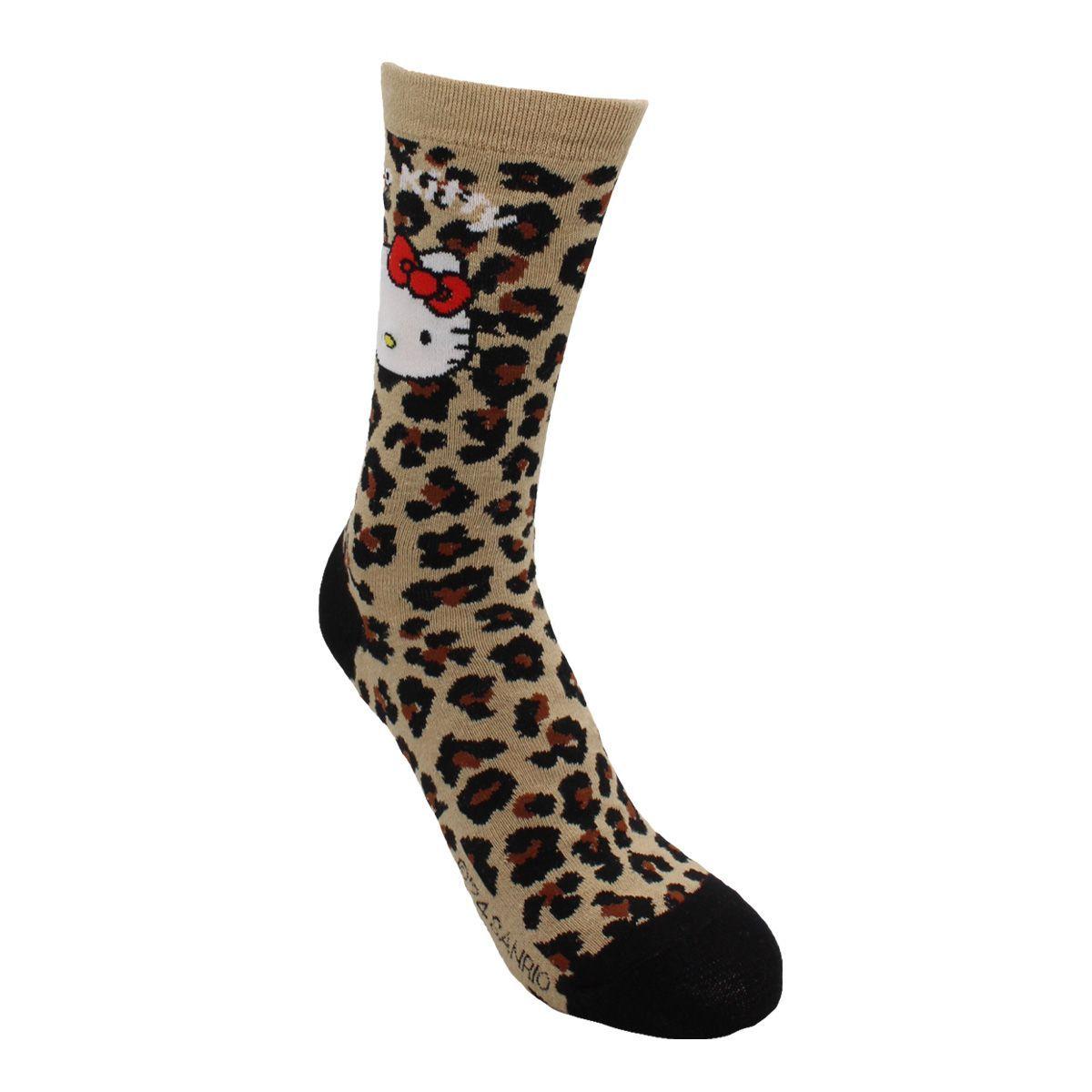 Calcetines Largos Mujer Algodón Pack 2 Hello Kitty C1 TOP-3