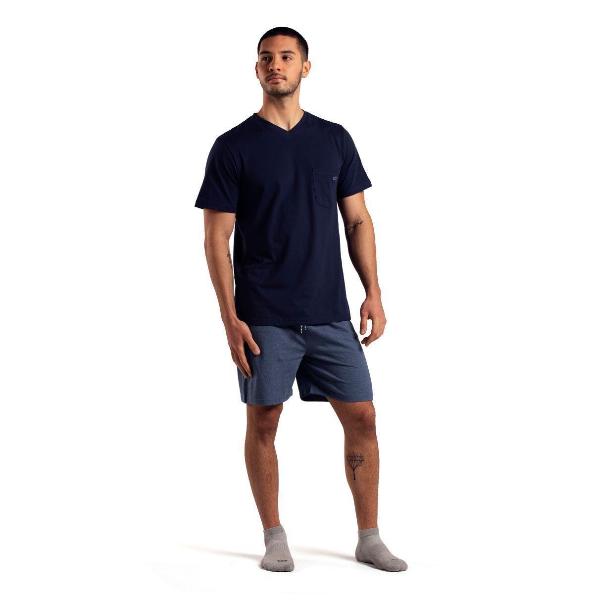 Pijama Algodón Hombre Verano 232 C1 Top-3