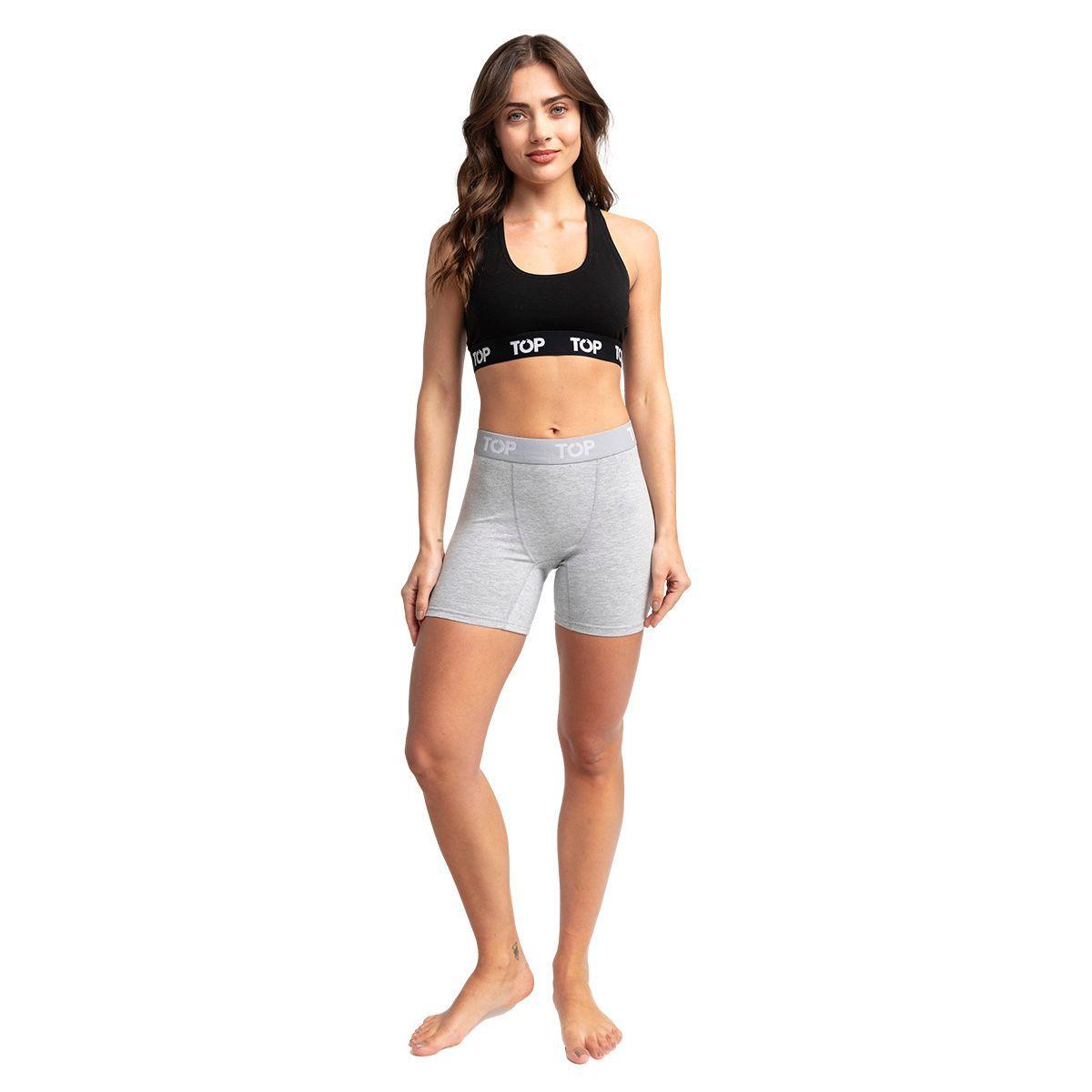 Bóxer Mujer Medio Algodón Pack 3 C5 Top-4