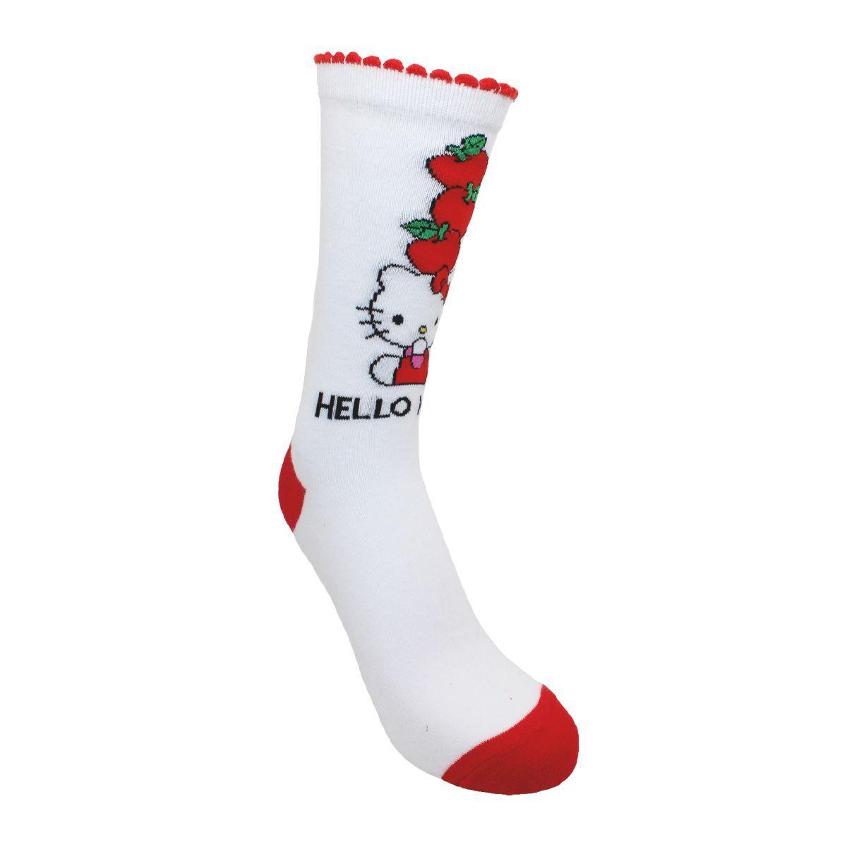 Calcetines Largos Mujer Algodón Pack 2 Hello Kitty C5 TOP-3