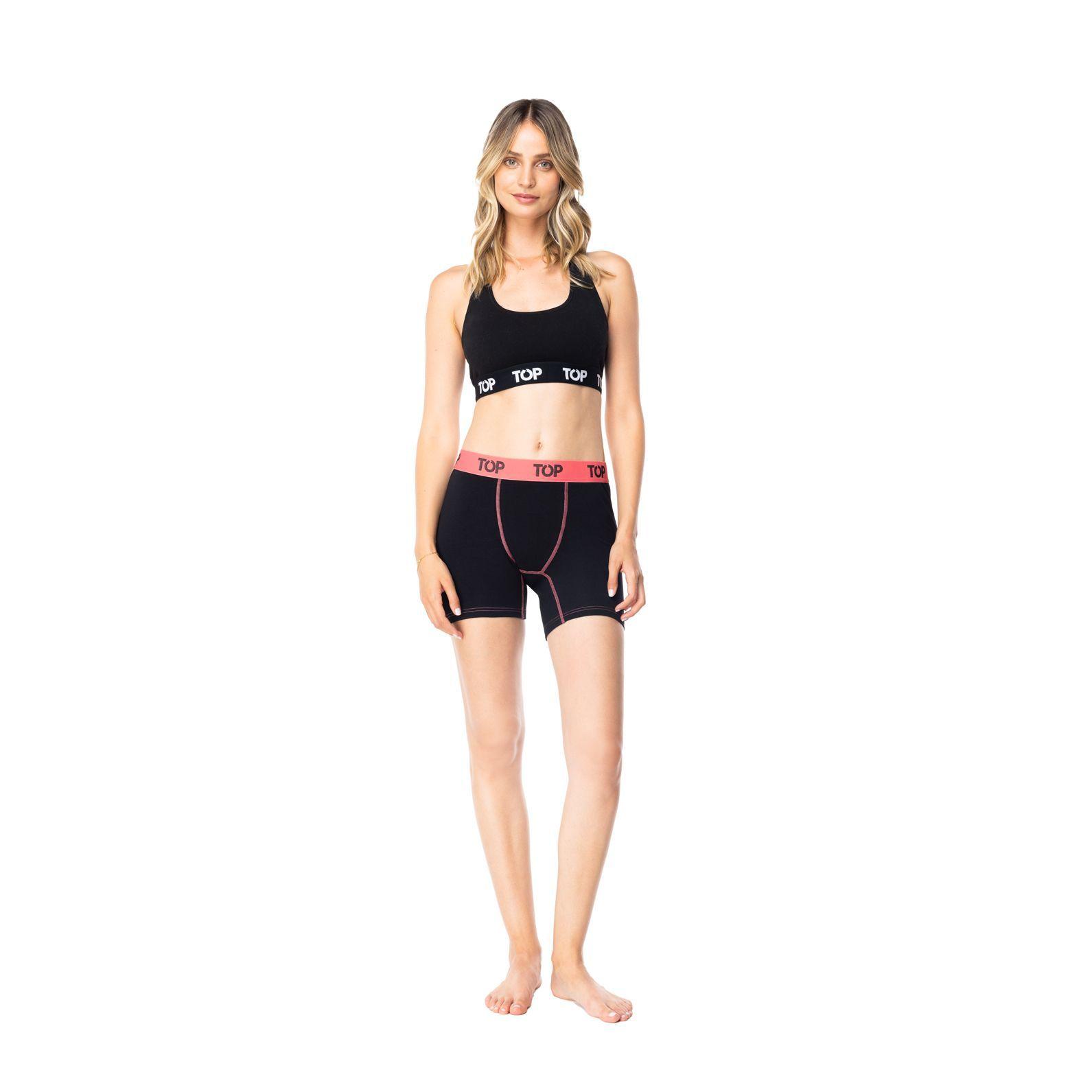 Bóxer Mujer Medio Algodón Pack 3 C3 Top-1