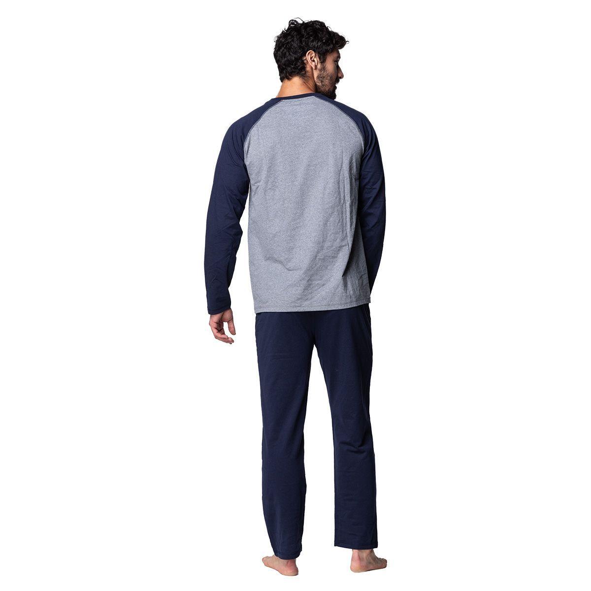 Pijama Hombre Invierno Algodón C4 TOP-1
