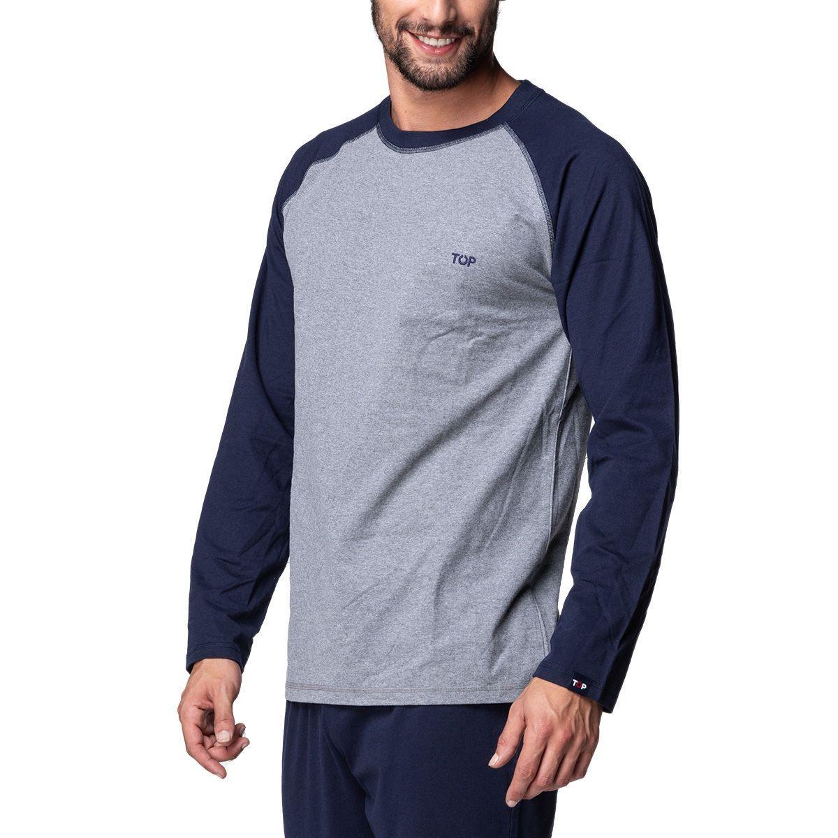Pijama Hombre Invierno Algodón C4 TOP-2