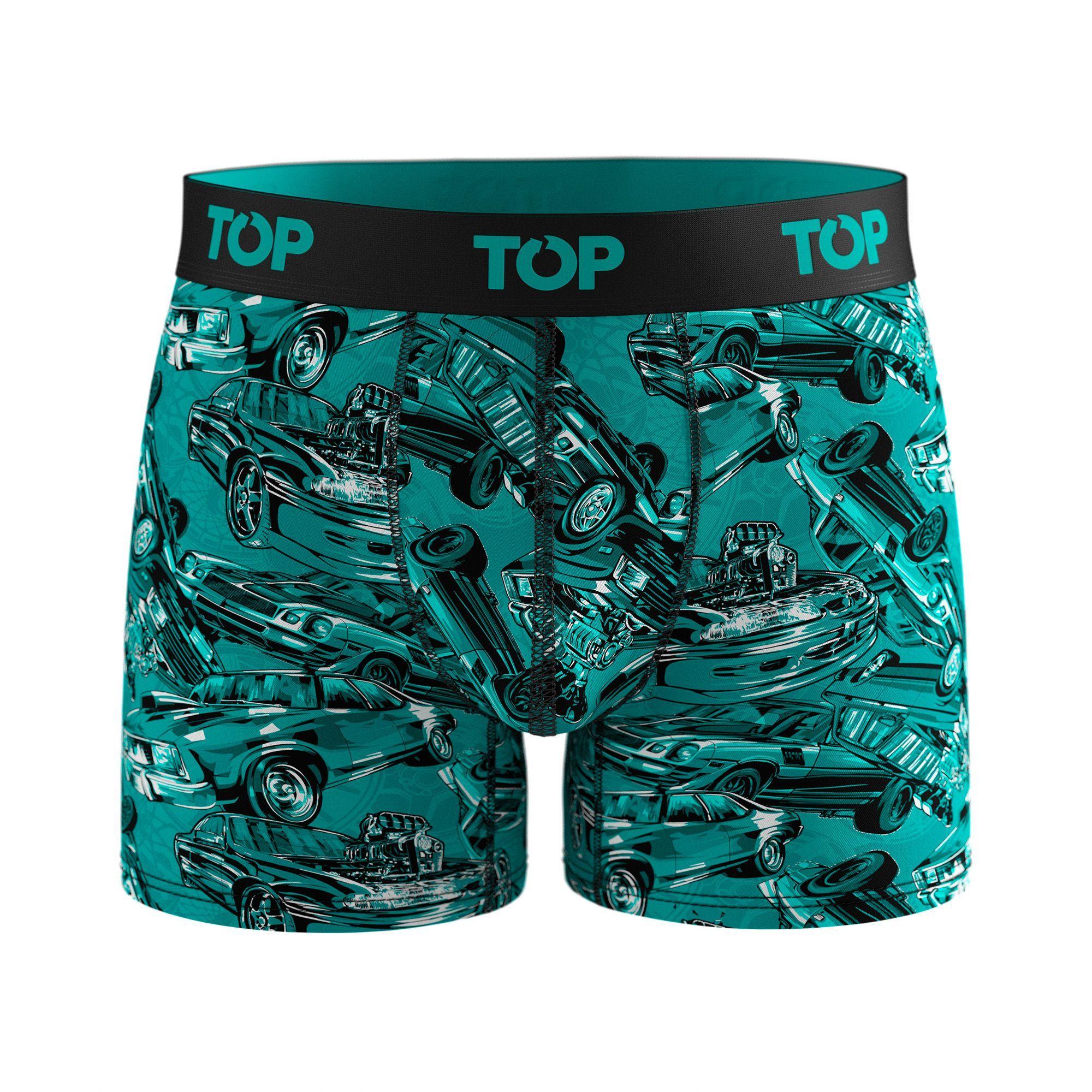 Bóxer Medio Algodón Pack 3 Motores C3 TOP-2