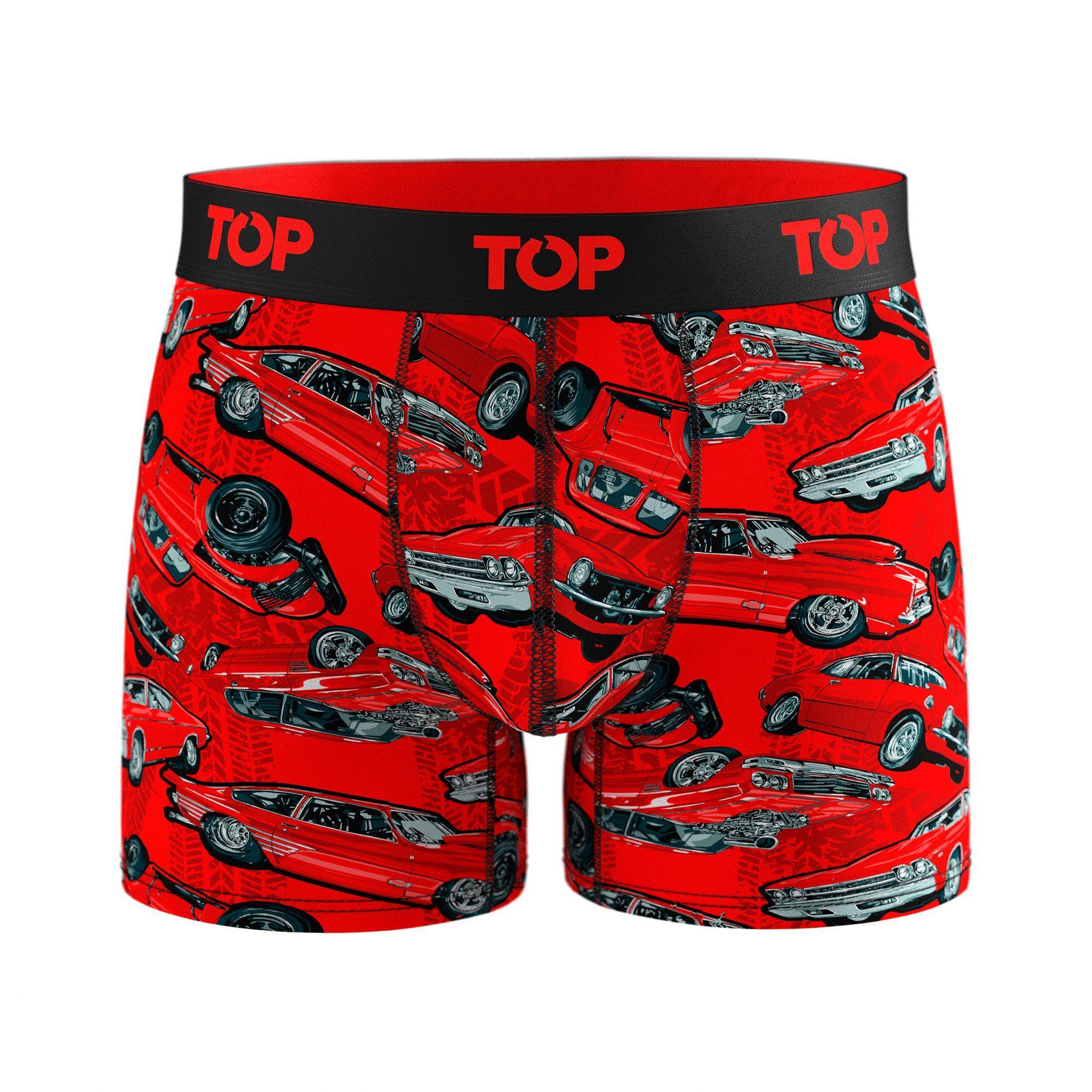 Bóxer Medio Algodón Pack 3 Motores C3 TOP-3