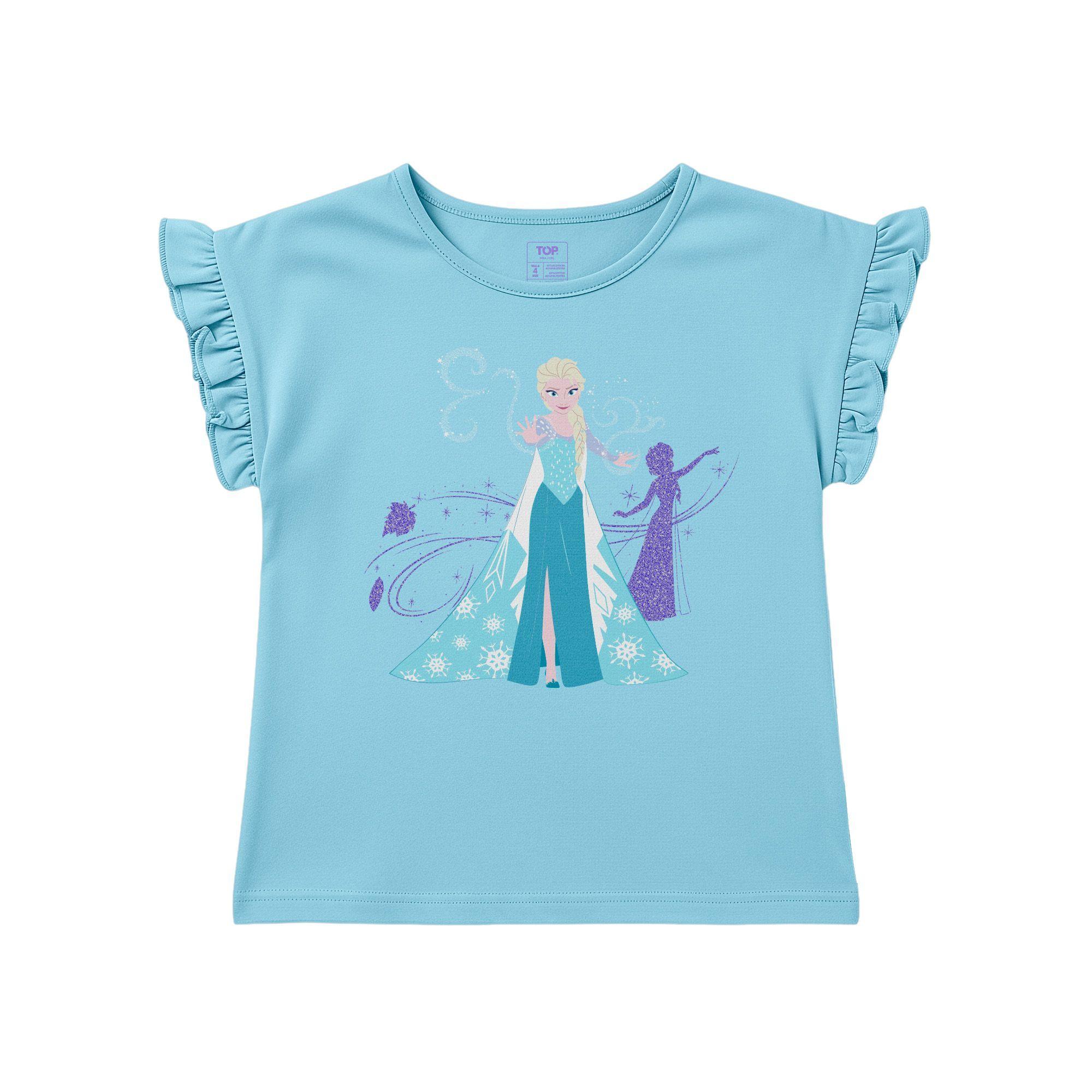 PIJAMA NIÑA ALGODÓN VERANO FROZEN C1 TOP-1