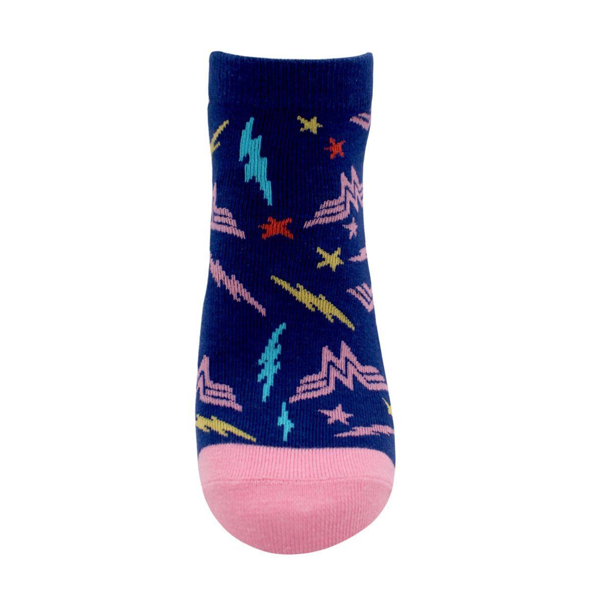 Calcetines Cortos Algodón Niñas Pack 3 Wonder Woman C2 Top-3
