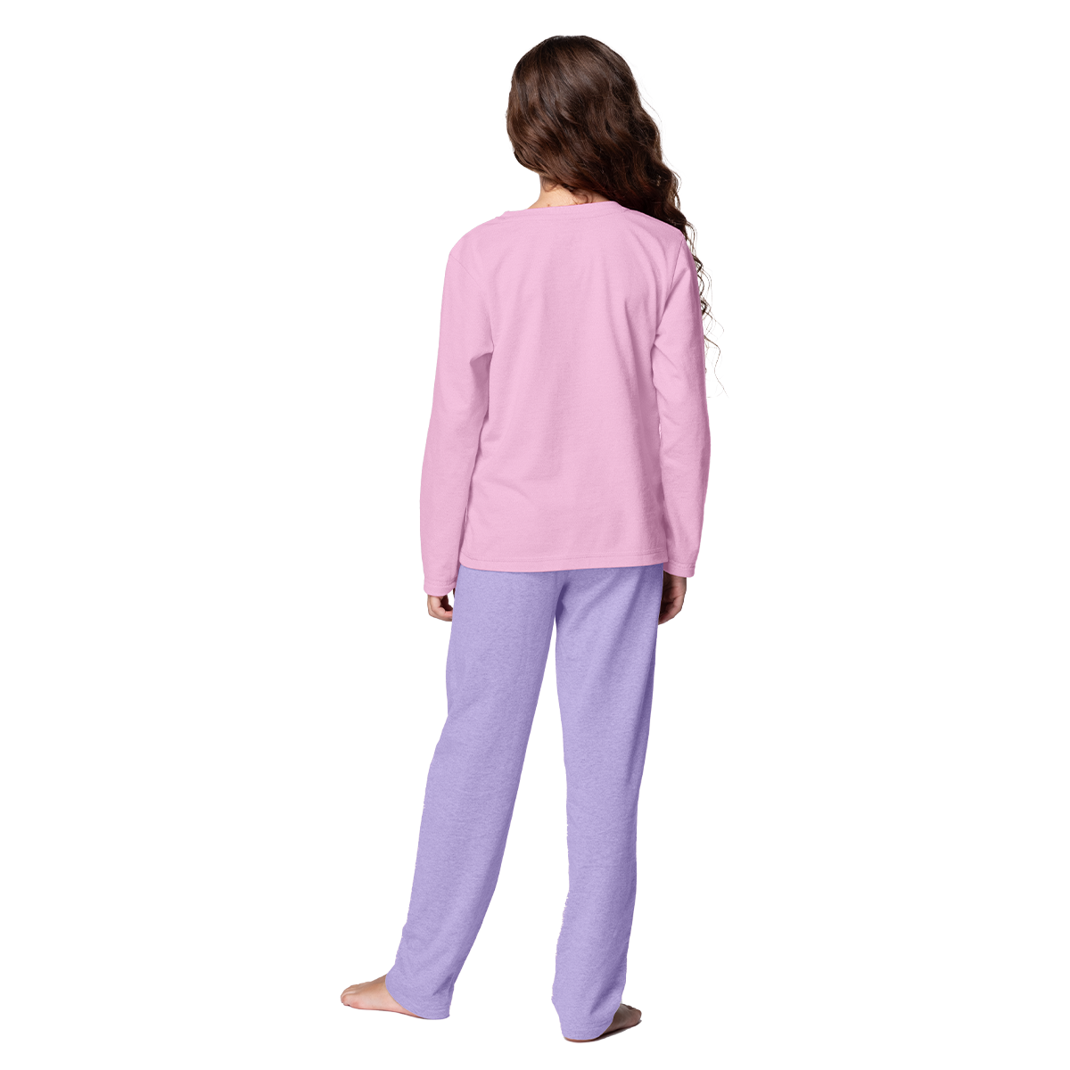 Pijama Largo Algodón Niña Invierno C1 TOP-1
