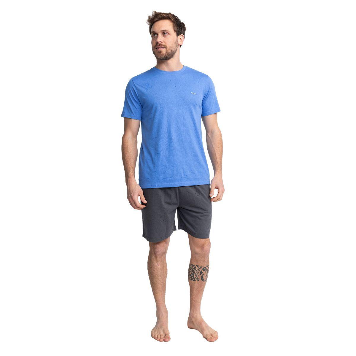 Pijama Hombre Algodón Verano C3 257 Top-0