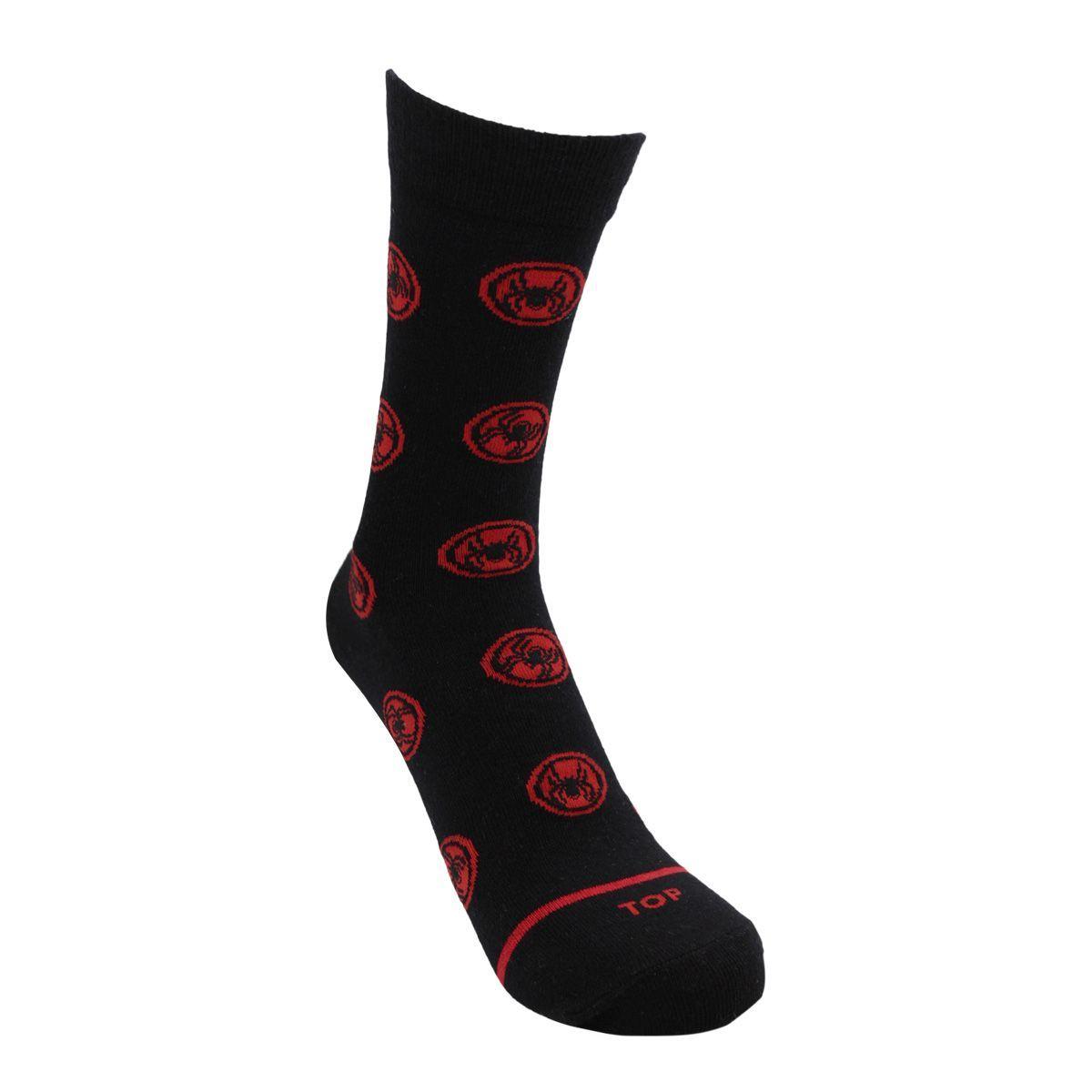 Calcetines Largos Niño Algodón Marvel Spider Man Pack 2 C1 TOP-3