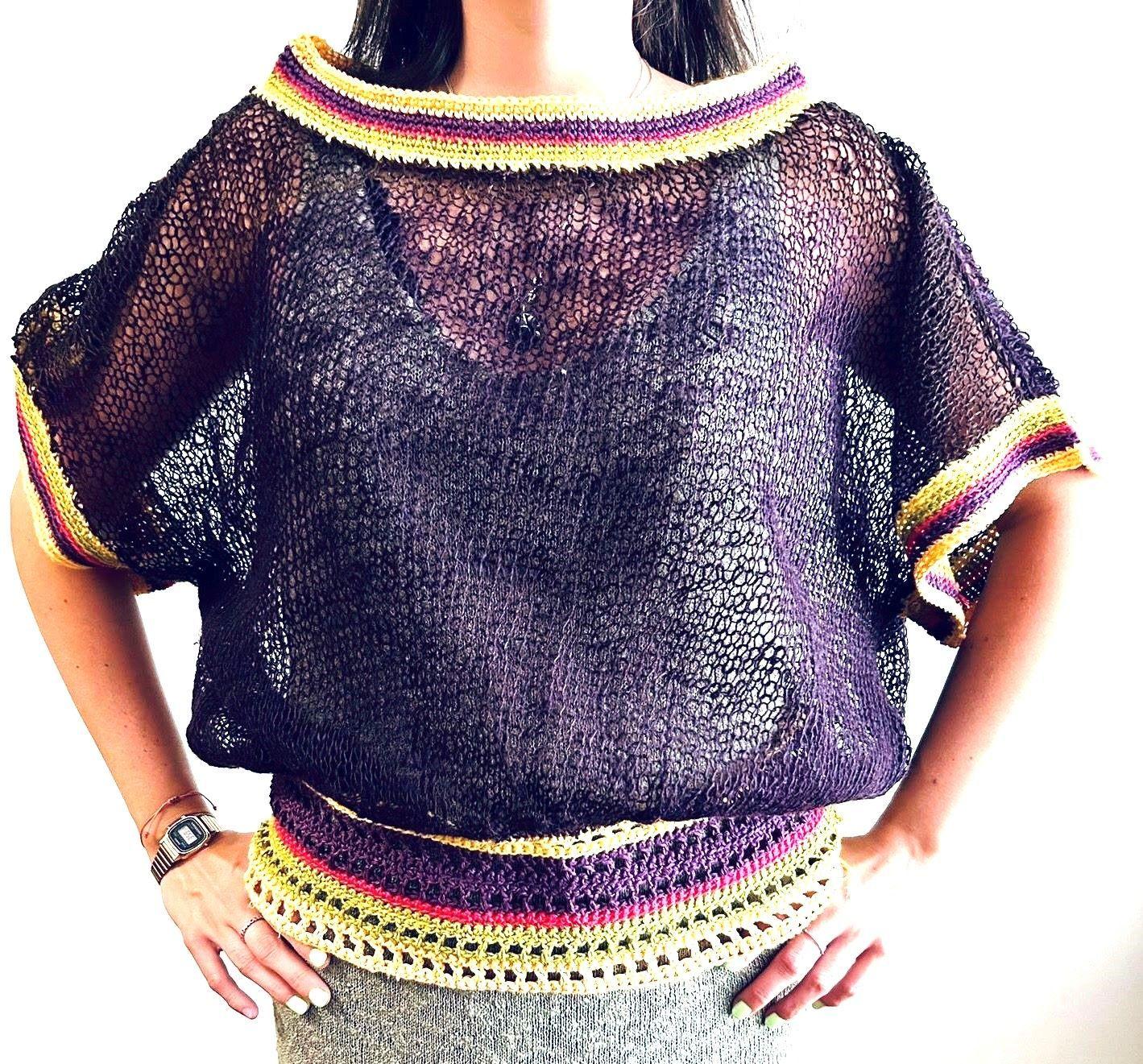 sueter de lino hecho a mano diseño exclusivo-2