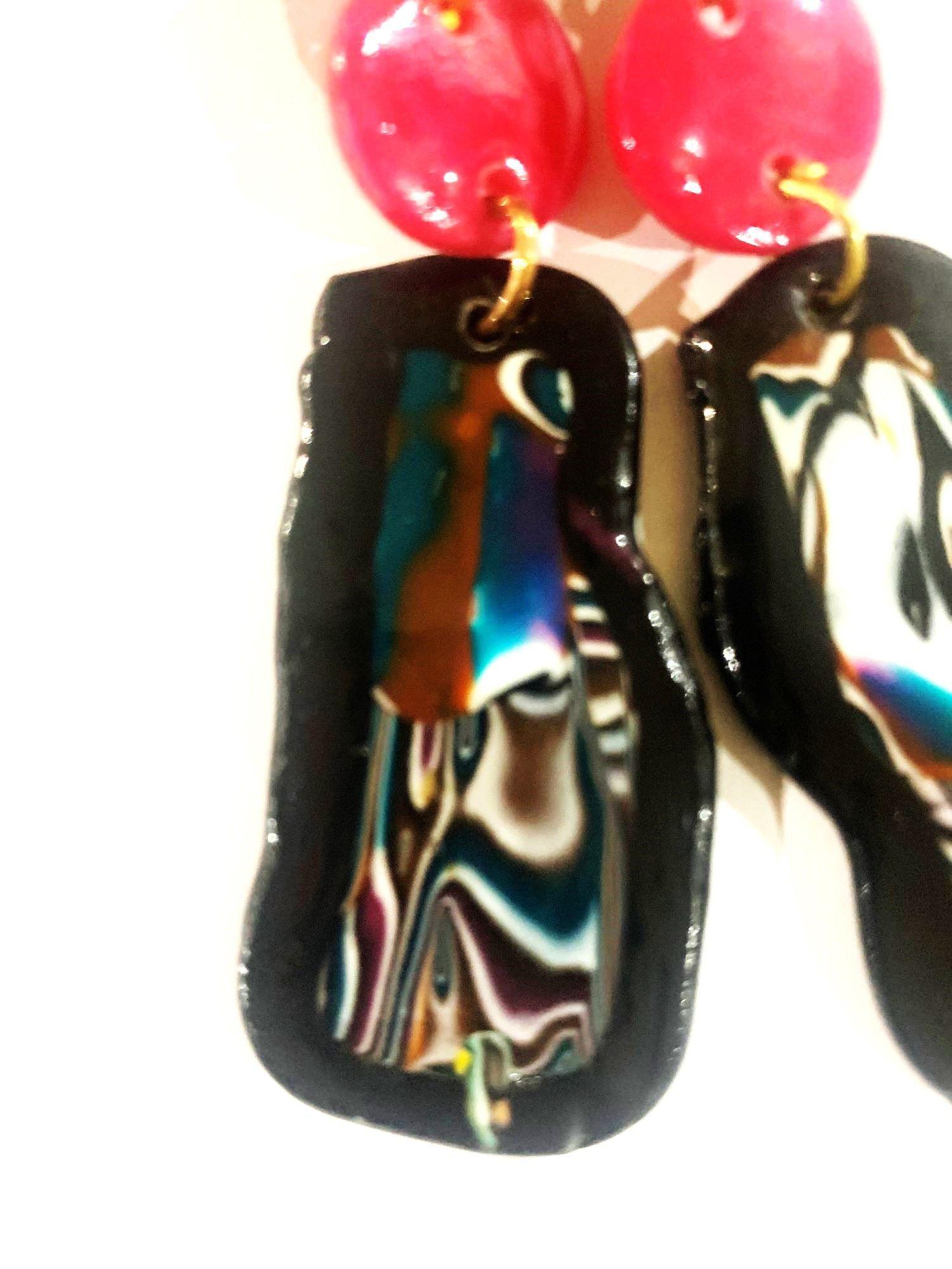 aros de arcilla polimérica hechos a mano diseño exclusivo-2