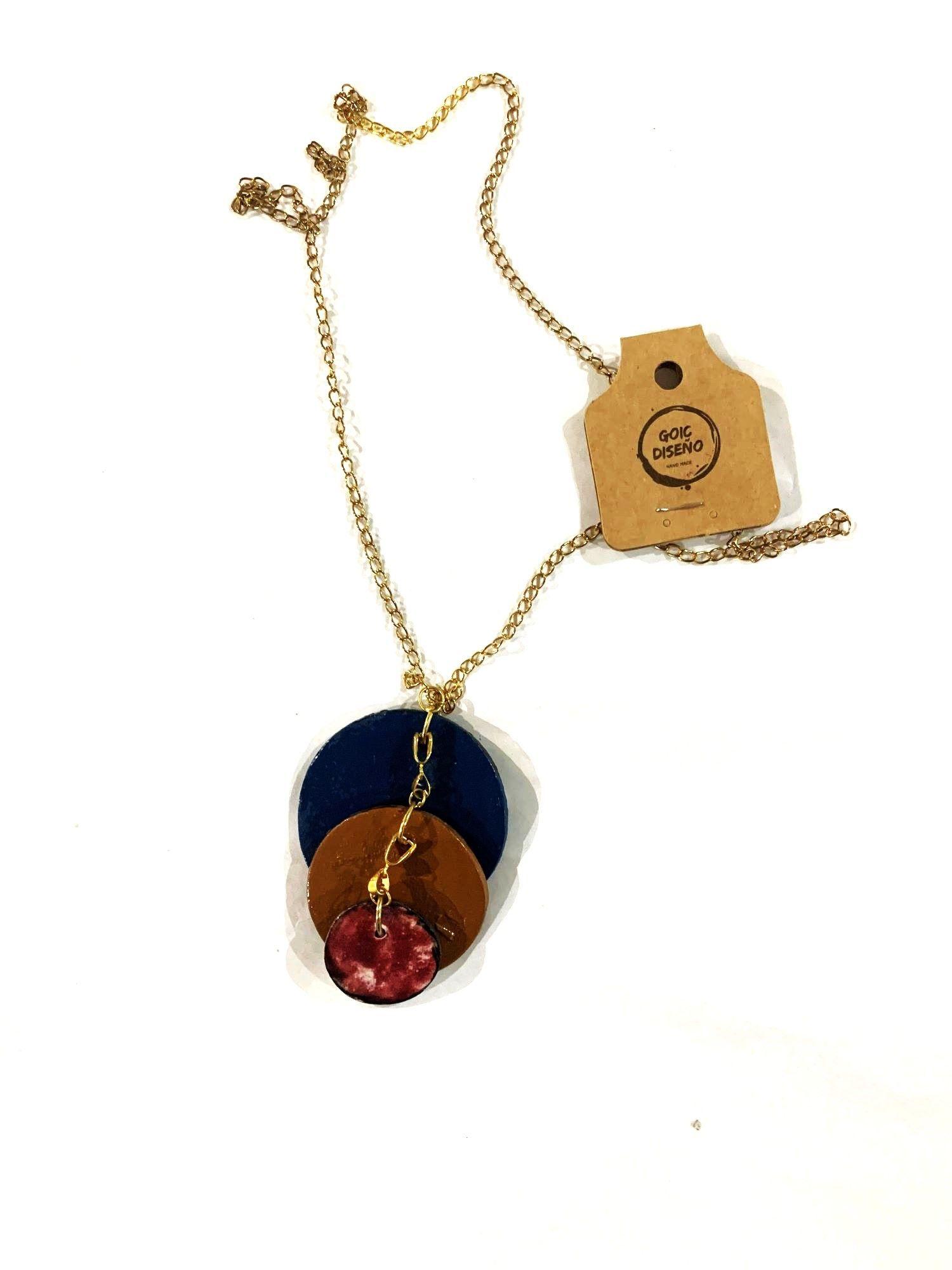 collar de porcelana hecho a mano diseño exclusivo-0