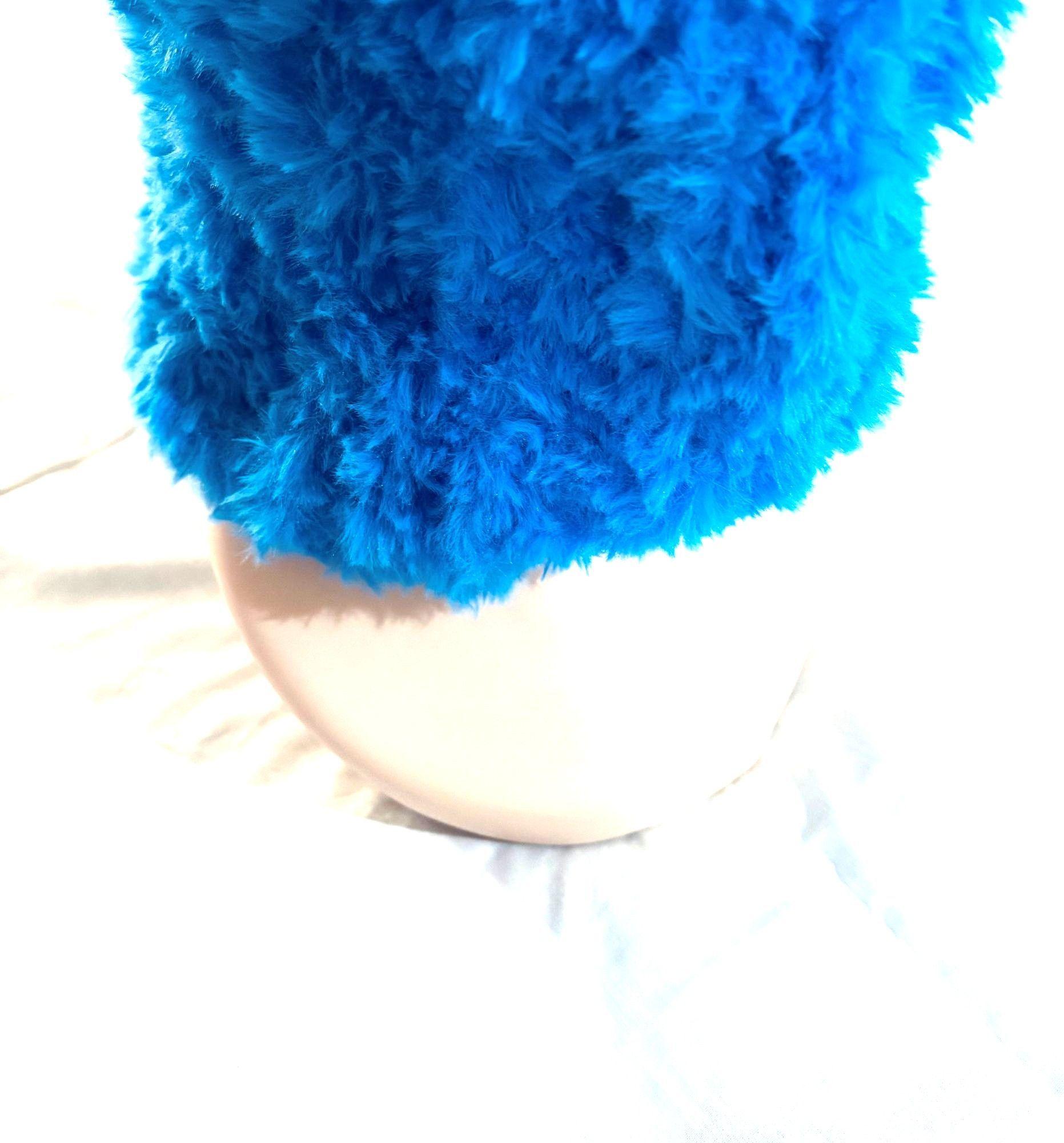 Cuello color turquesa hecho a mano diseño exclusivo-2