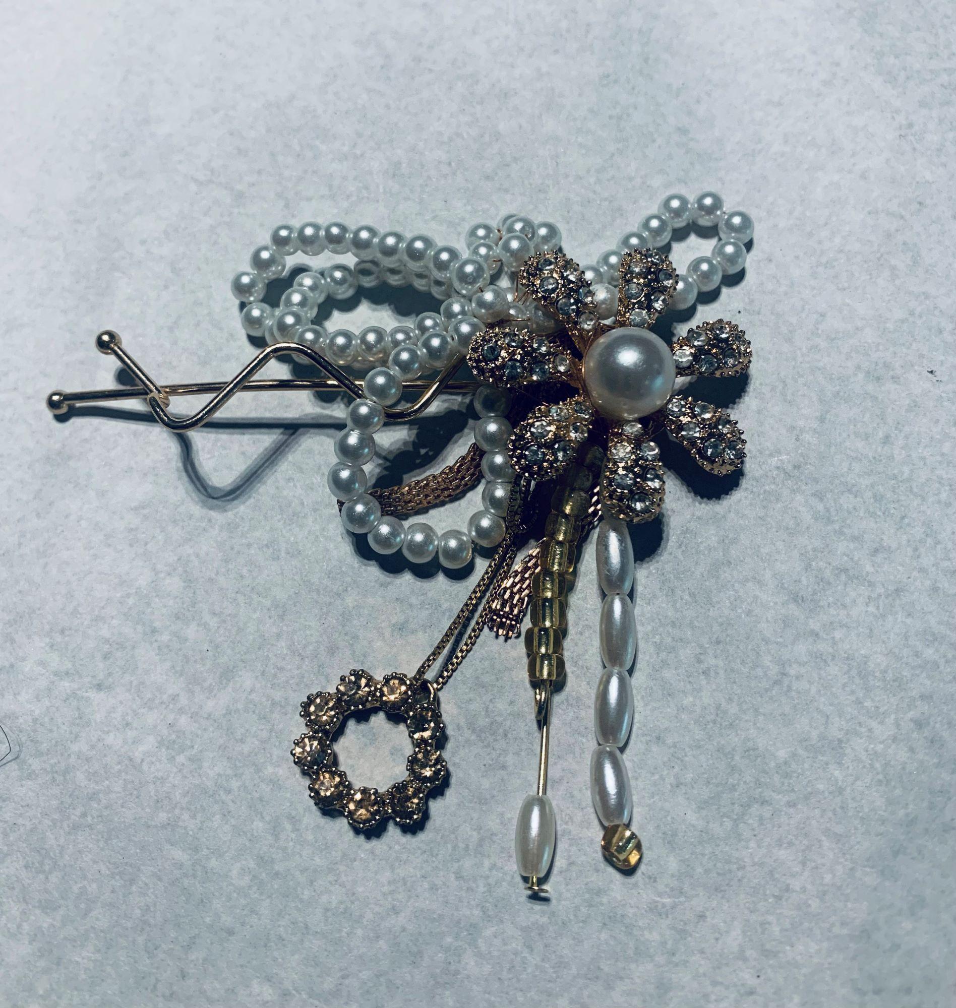 broche para el pelo diseño exclusivo hecho a mano-2