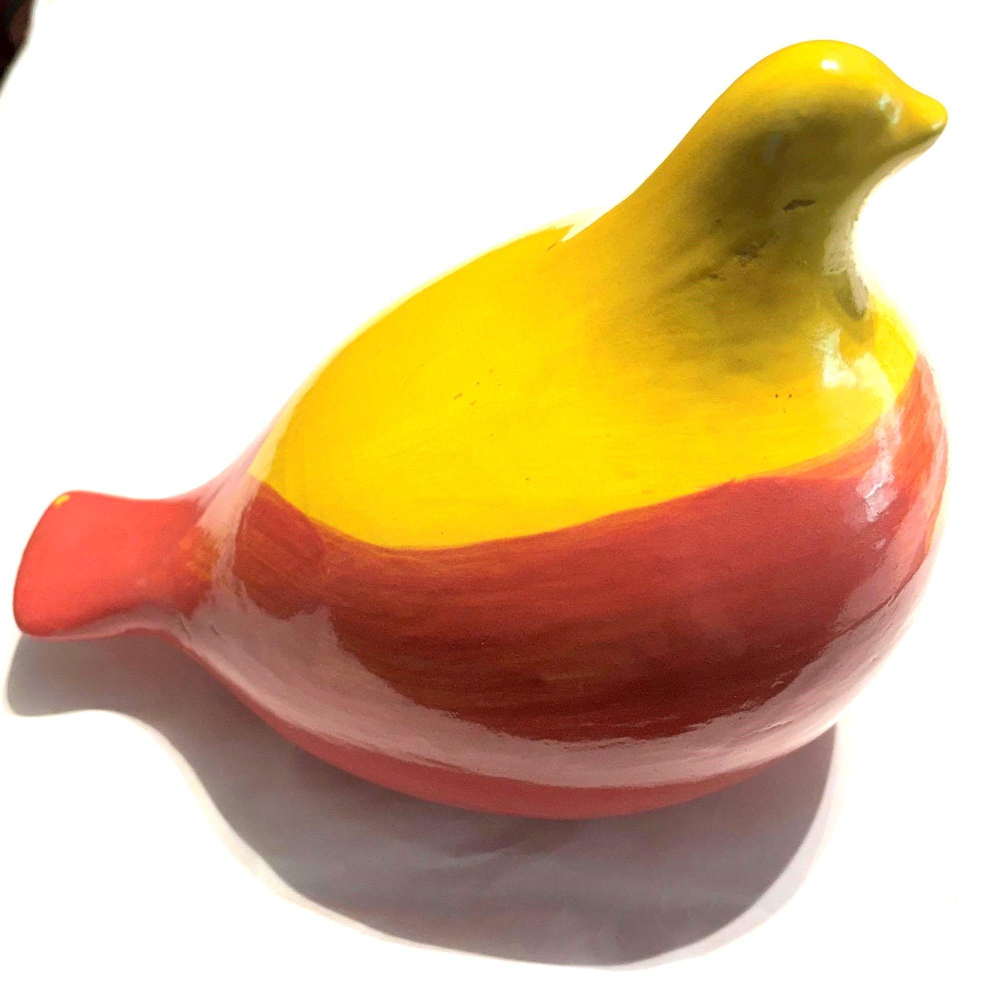 Paloma decorativa de cerámica hecha a mano diseño exclusivo-1