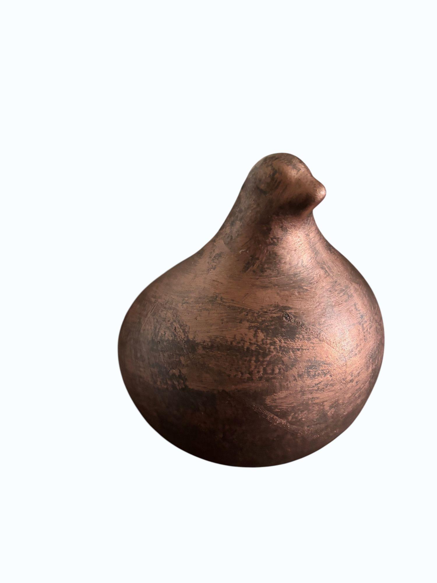 Paloma decorativa de cerámica hecha a mano diseño exclusivo-0