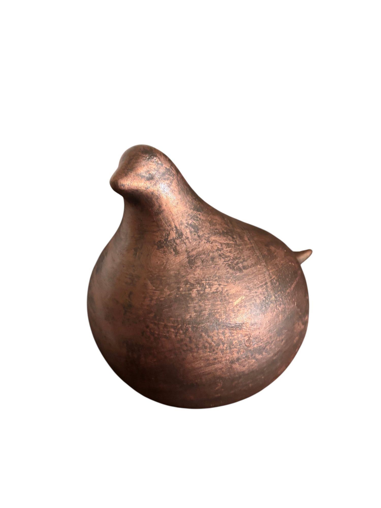Paloma decorativa de cerámica hecha a mano diseño exclusivo-1