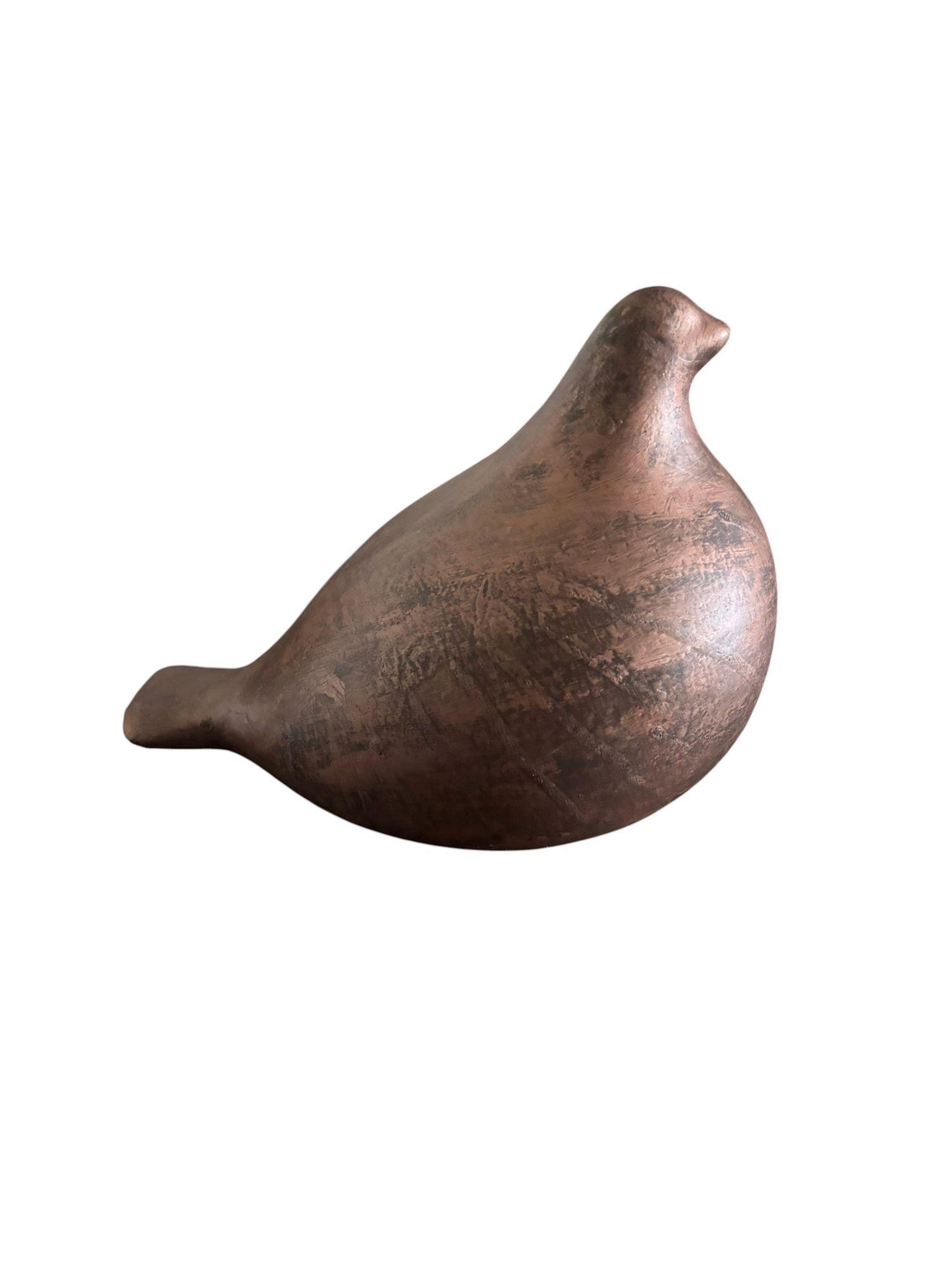 Paloma decorativa de cerámica hecha a mano diseño exclusivo-2