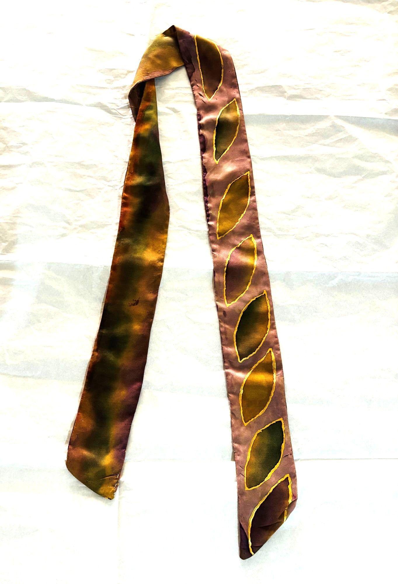 SEDA NATURAL CORBATIN HECHO A MANO DISEÑO EXCLUSIVO-2
