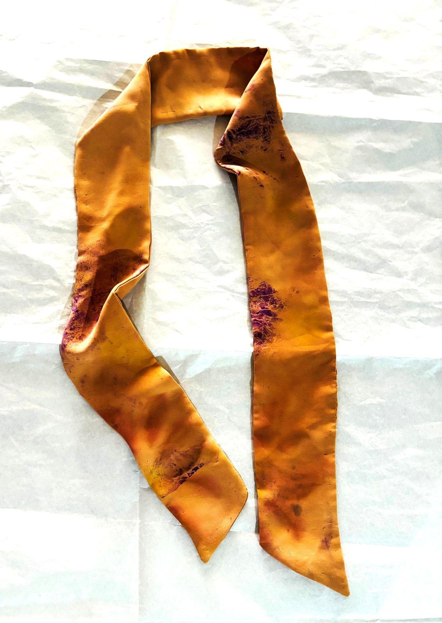  CORBATIN ACCESORIO VESTUARIODE SEDA HECHO A MANO DISEÑO EXCLUSIVO-2