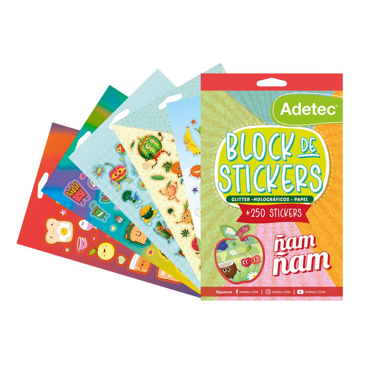 Block de Stickers Ñam Ñam-2