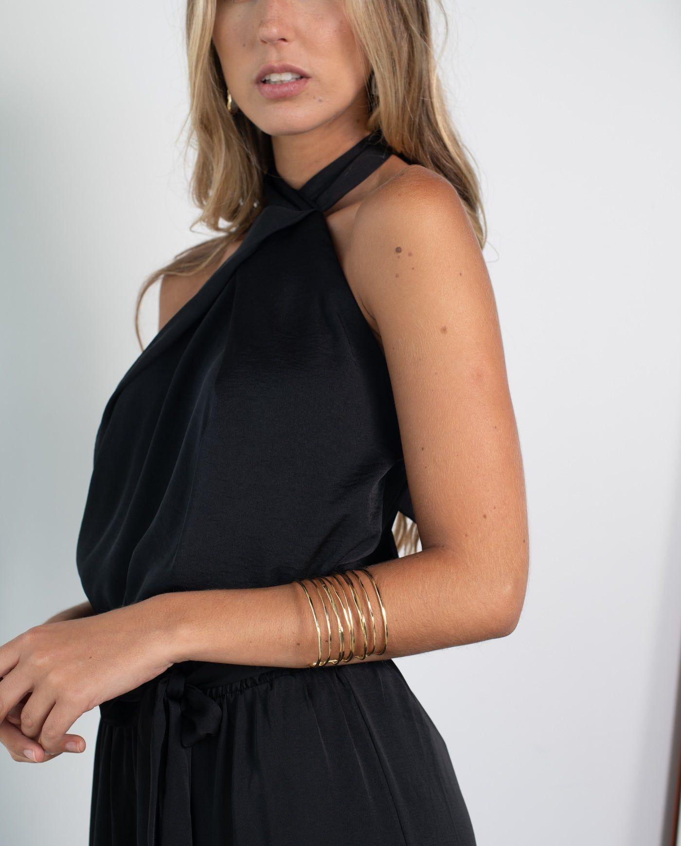 Conjunto Dominga Halter Negro-2