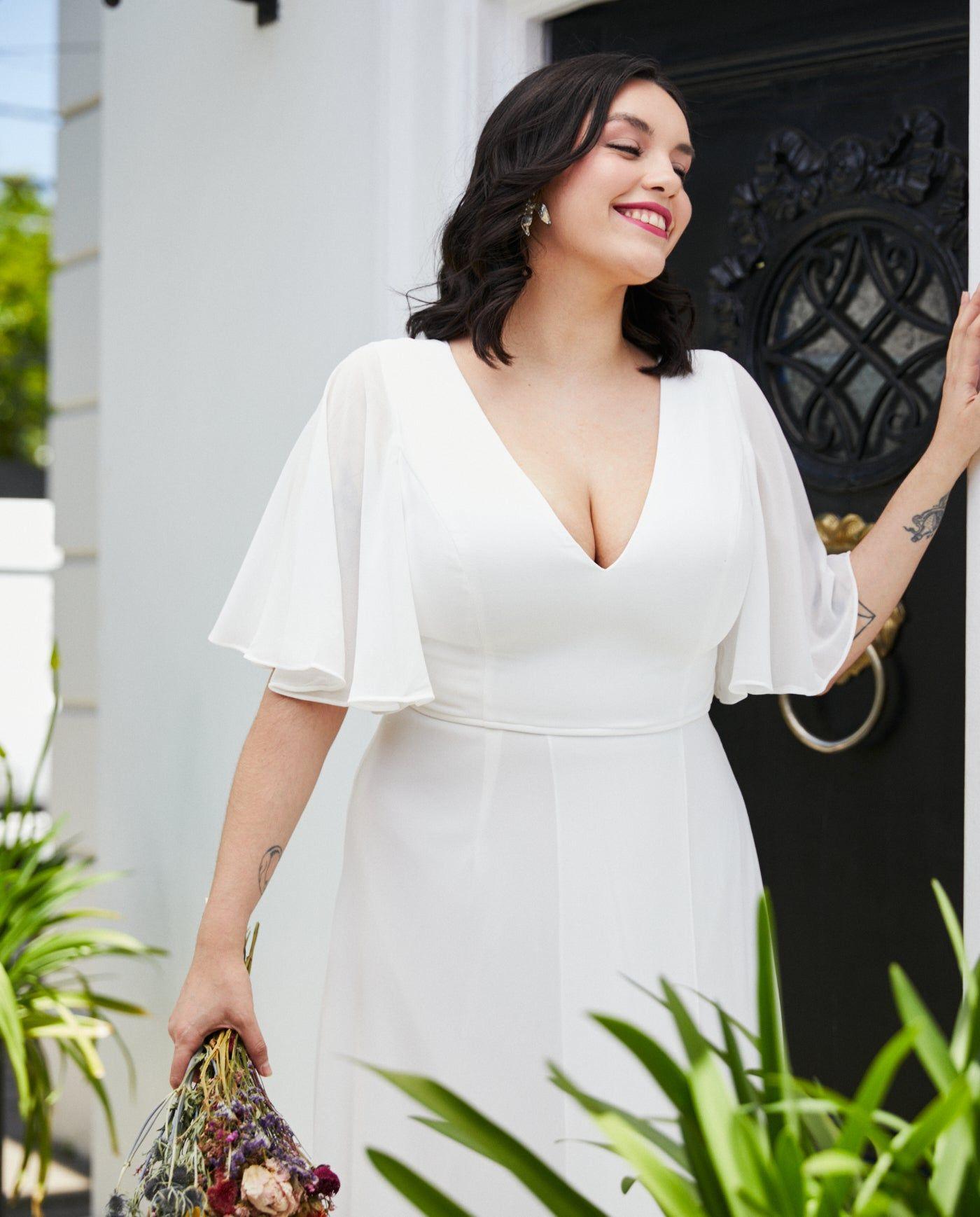 Vestido Largo de Novia Cristina Ivory-2