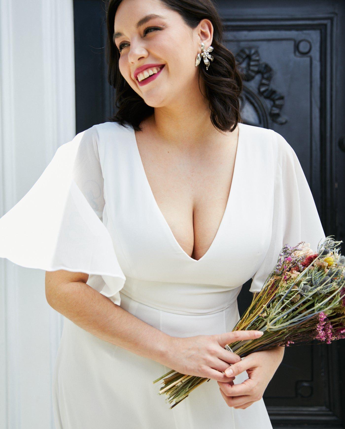 Vestido Largo de Novia Cristina Ivory-4