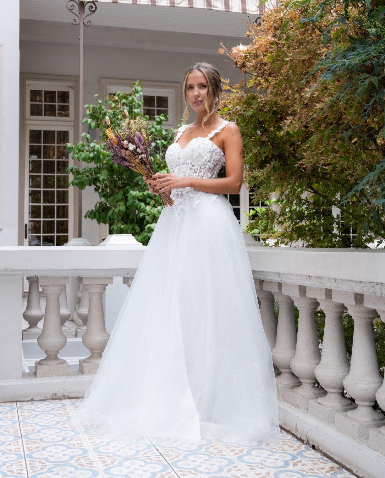 Vestido de Novia Rimini Blanco-2