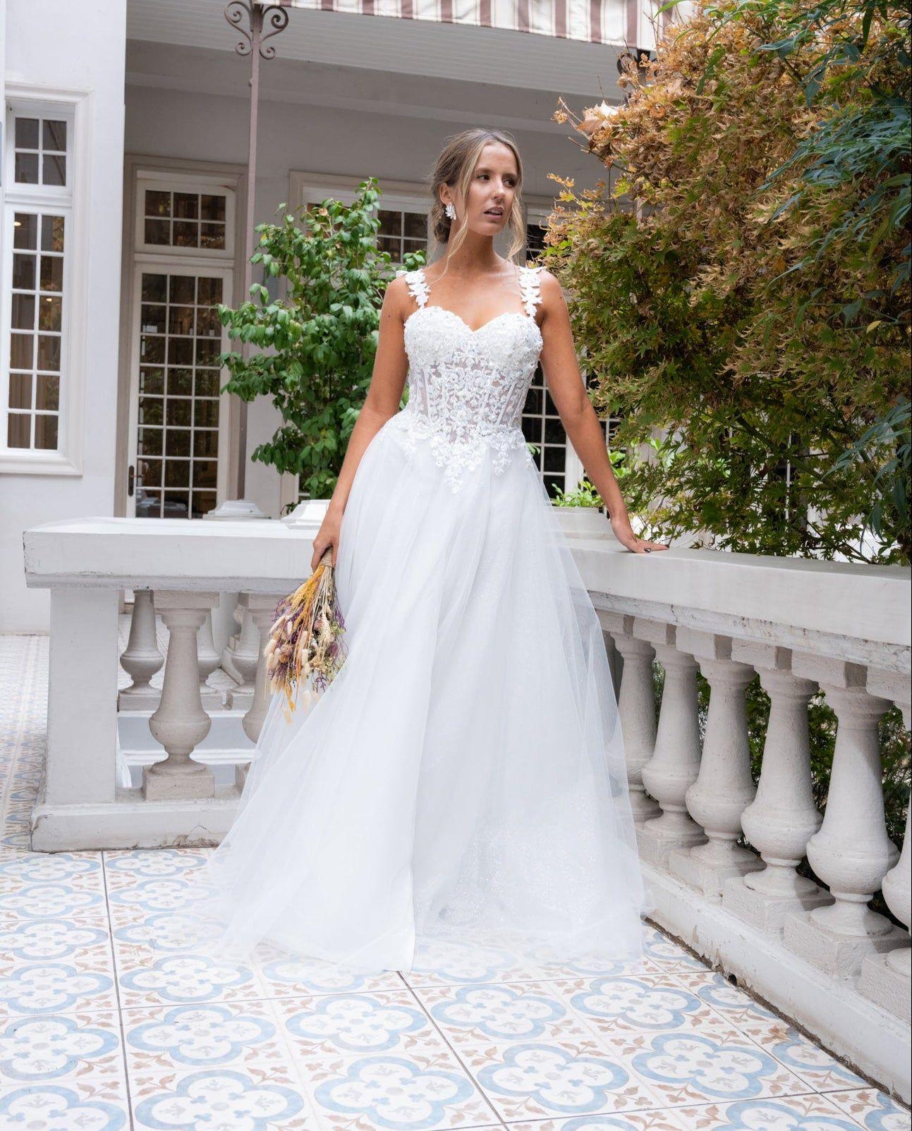 Vestido de Novia Rimini Blanco-3