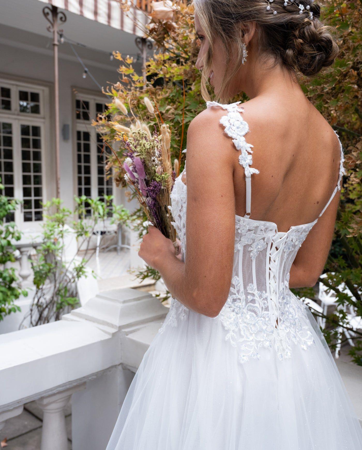 Vestido de Novia Rimini Blanco-5